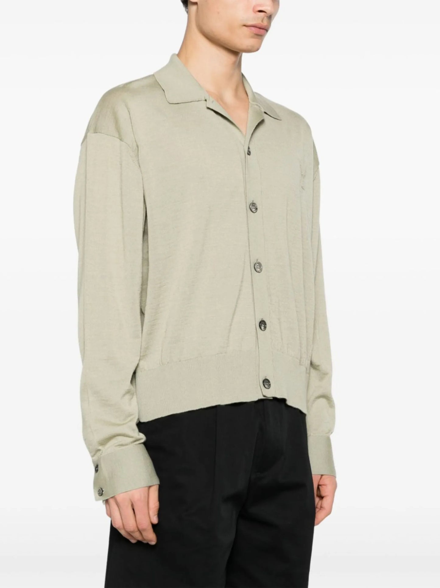 Ami de Coeur merino cardigan