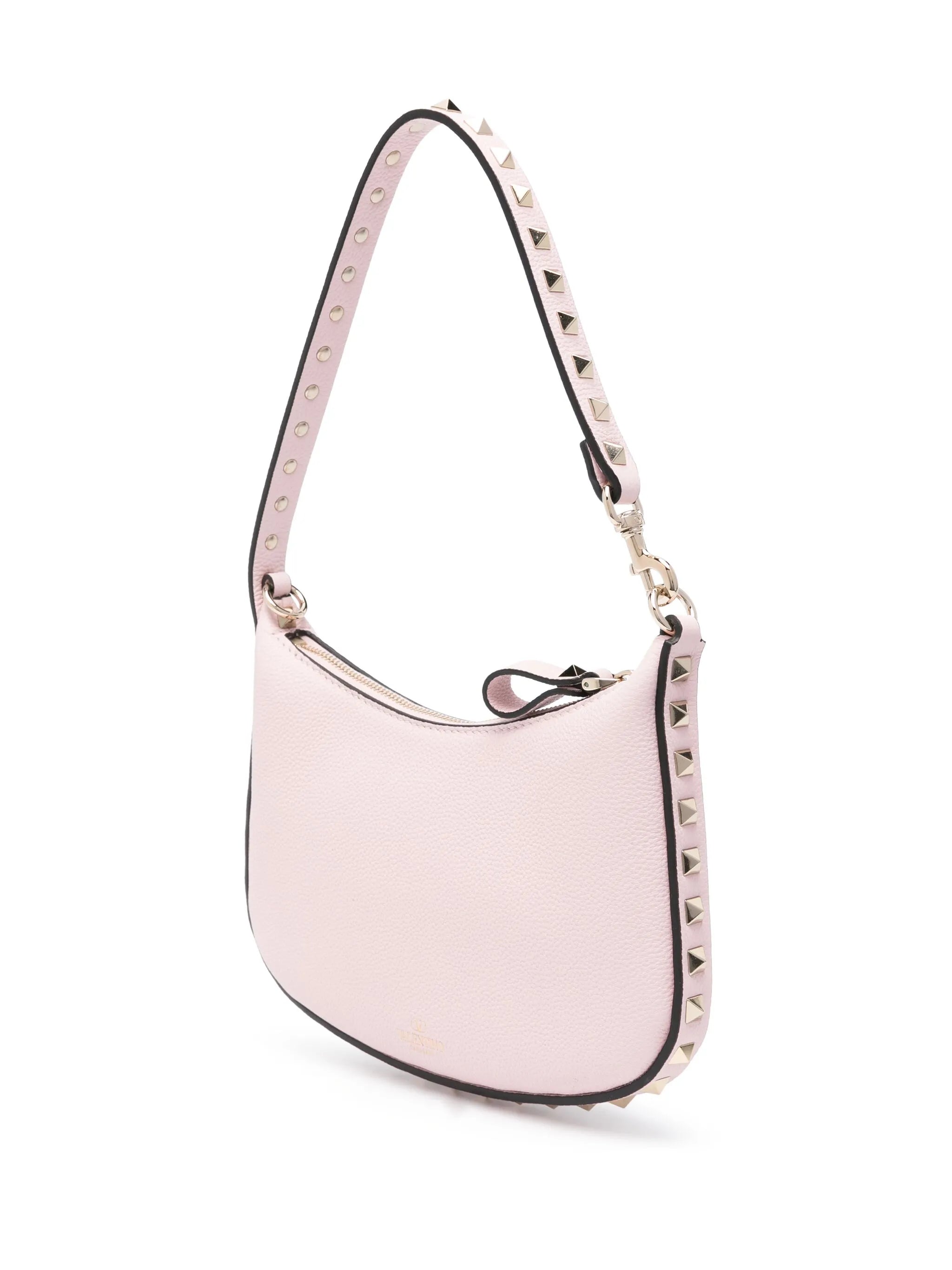 Rockstud leather mini bag