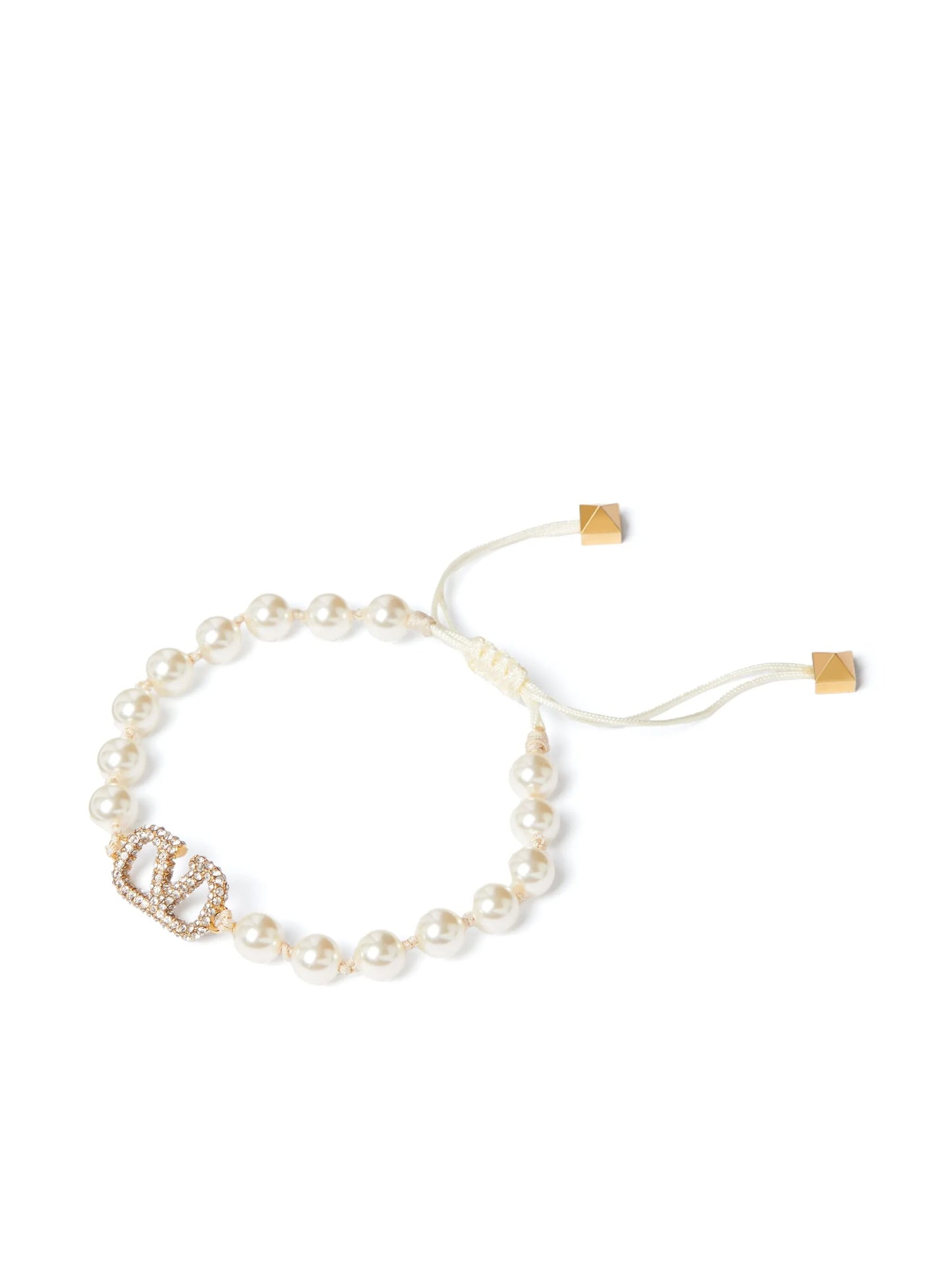 VLogo Signature faux-pearl bracelet