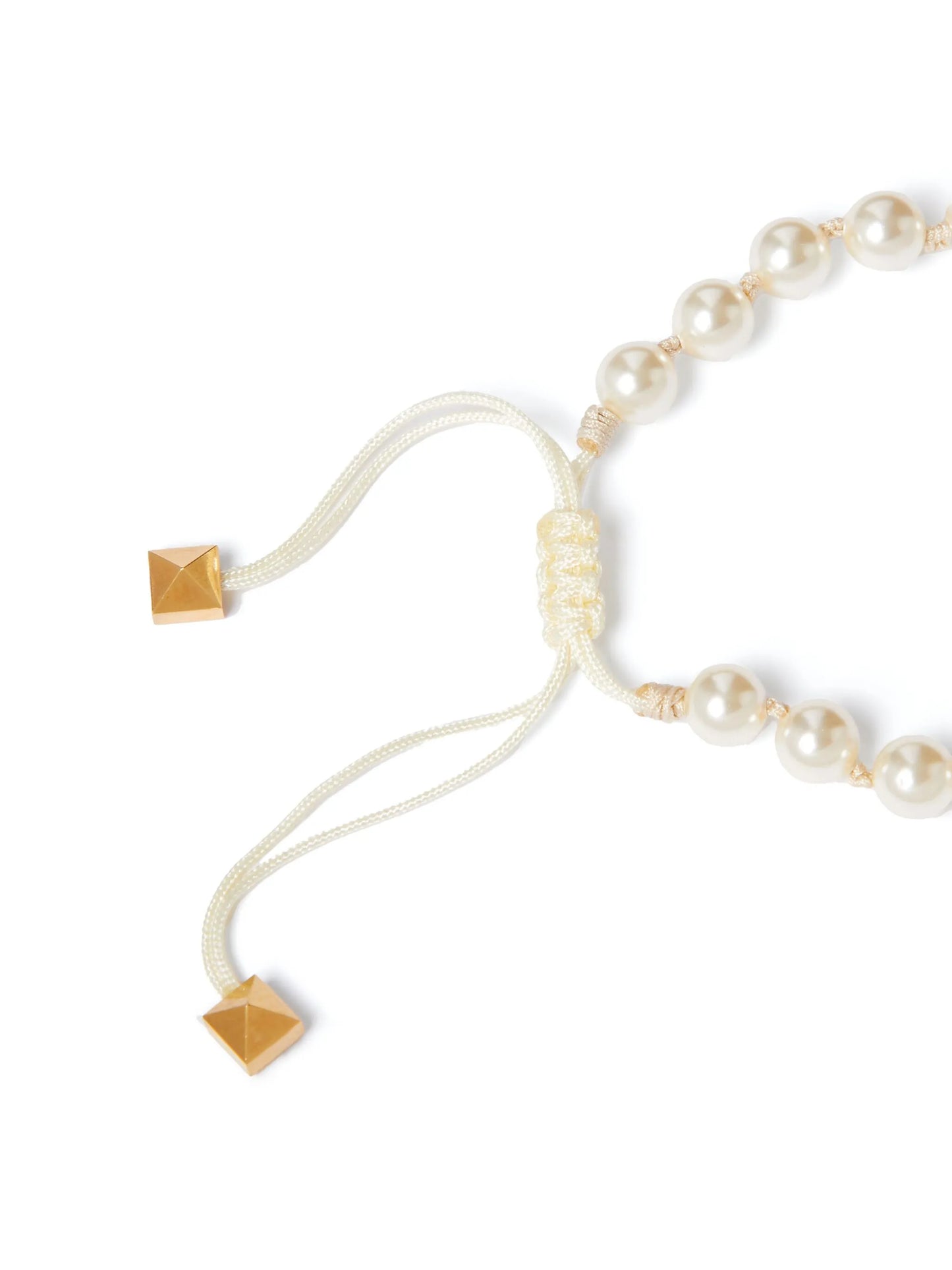 VLogo Signature faux-pearl bracelet