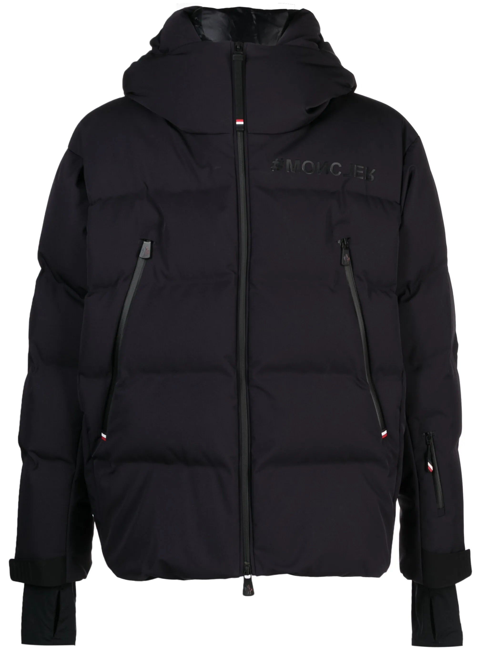 quilted hooded jacket