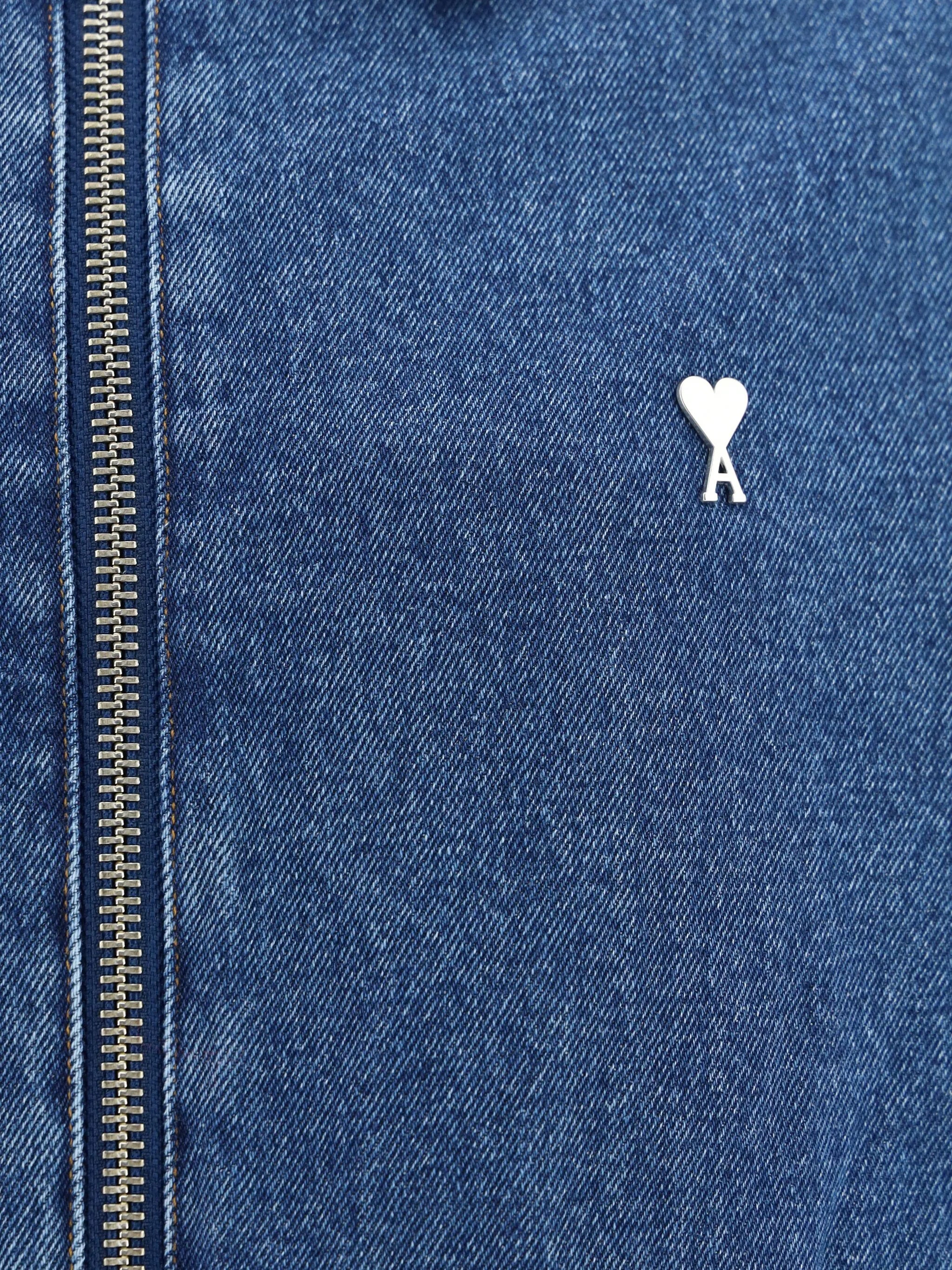 Ami de Coeur-plaque denim jacket
