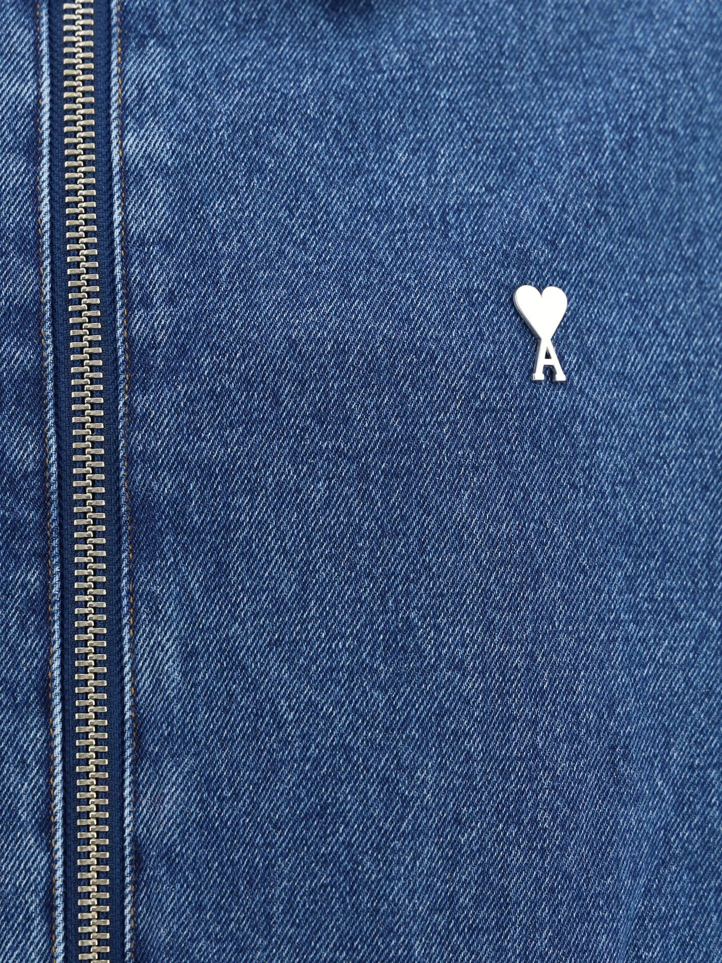 Ami de Coeur-plaque denim jacket