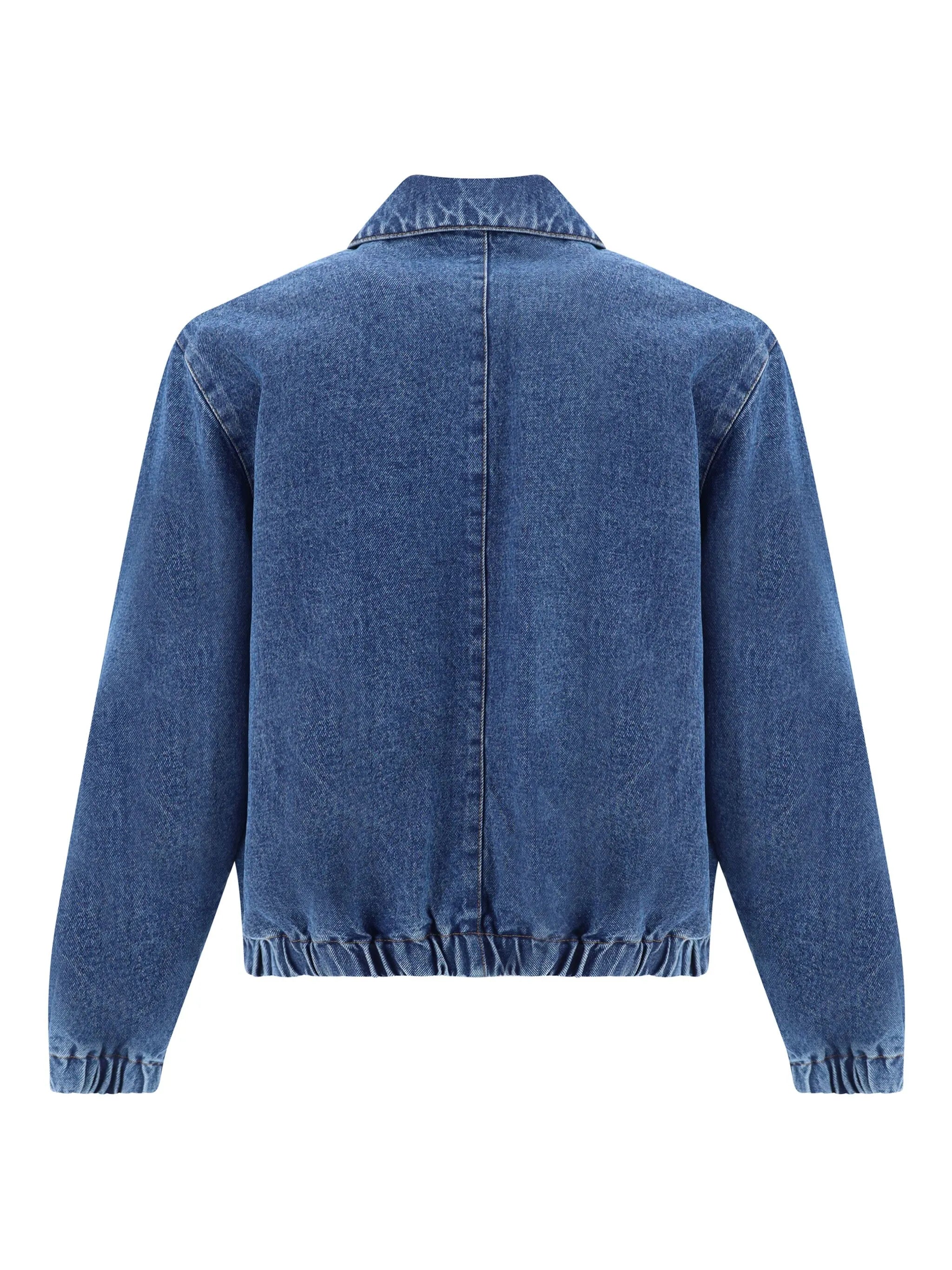 Ami de Coeur-plaque denim jacket