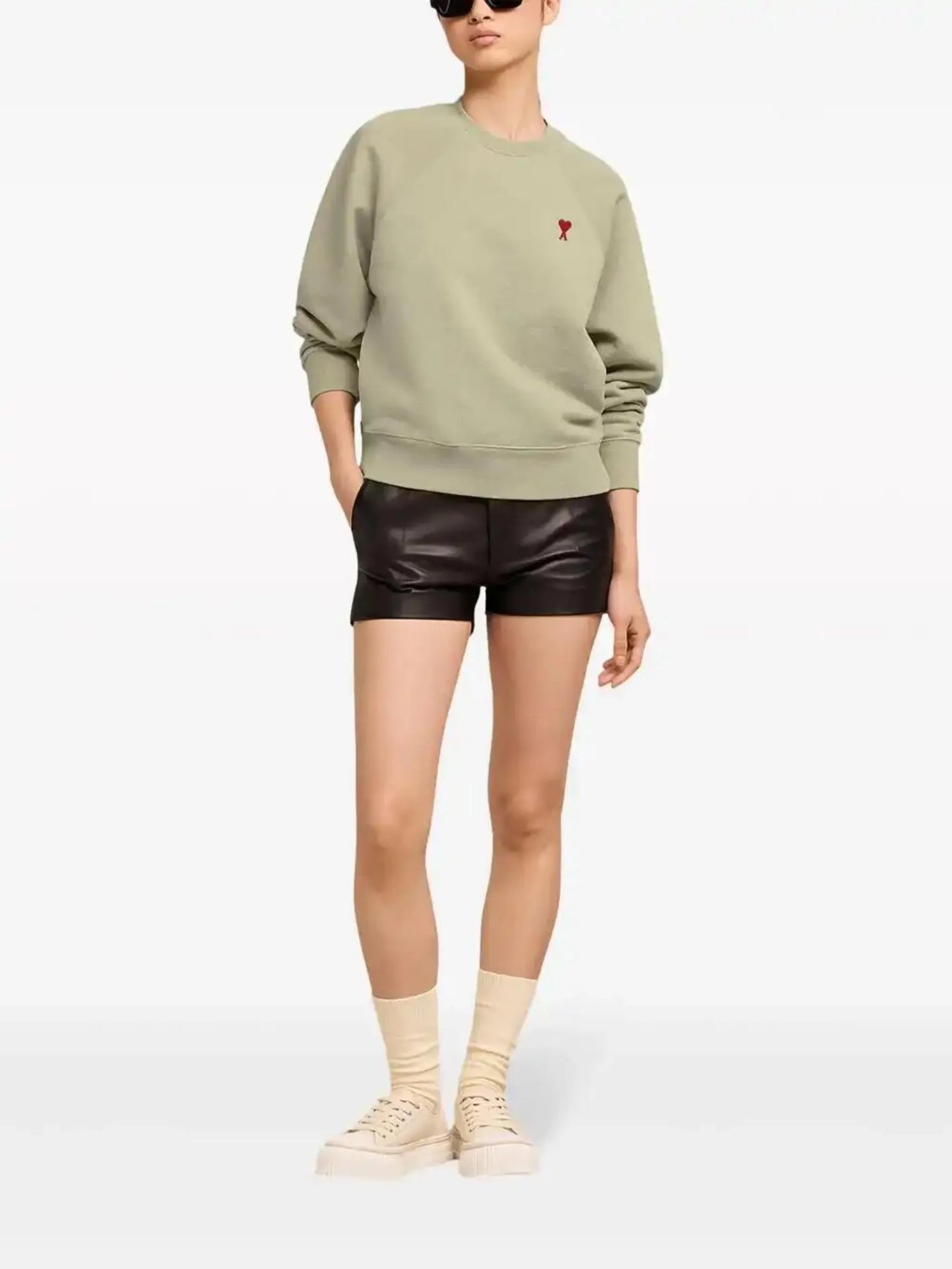 Ami de Coeur embroidered sweatshirt