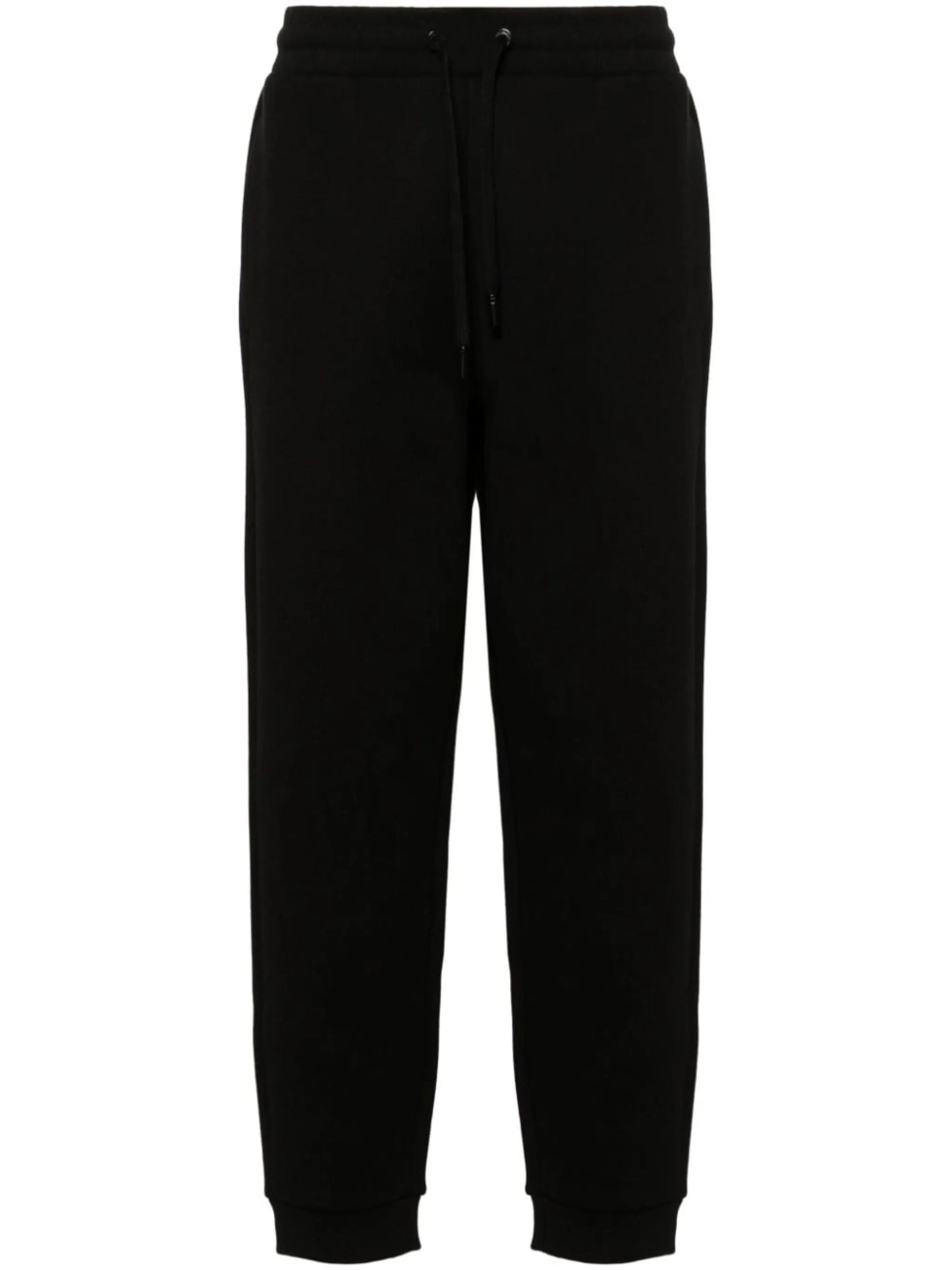 logo-embossed jersey track pants
