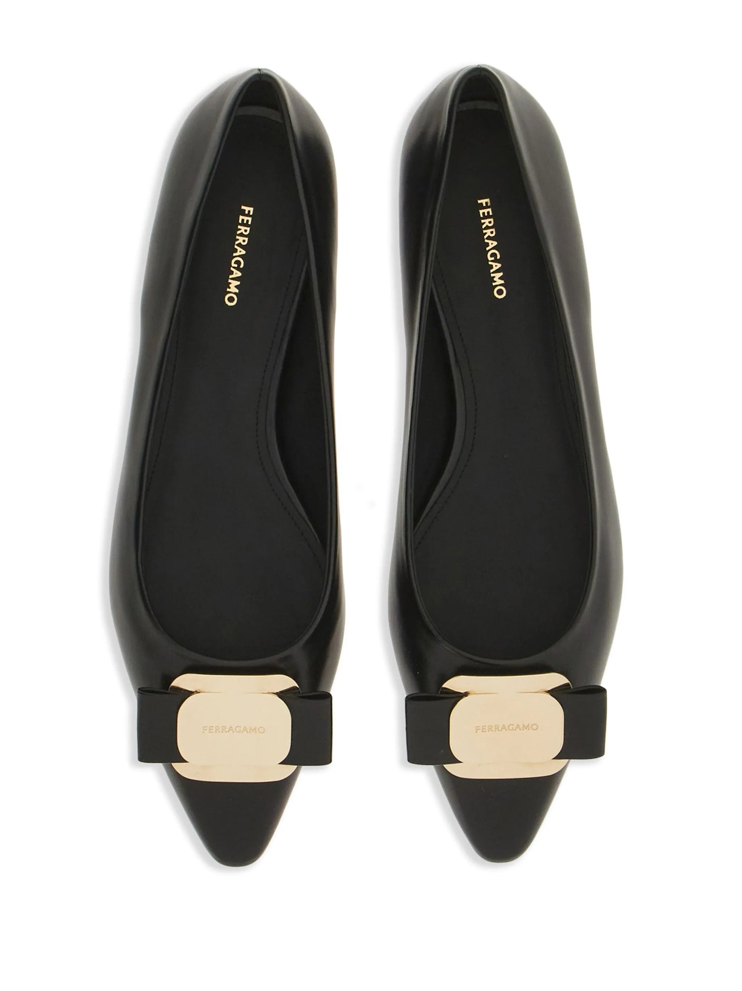 New Vara-bow lambskin ballerina shoes