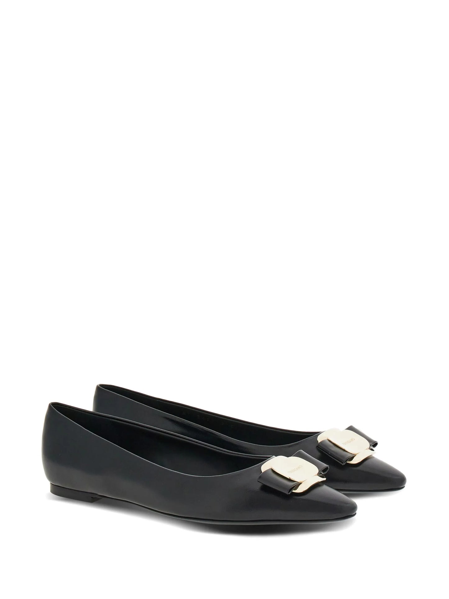 New Vara-bow lambskin ballerina shoes