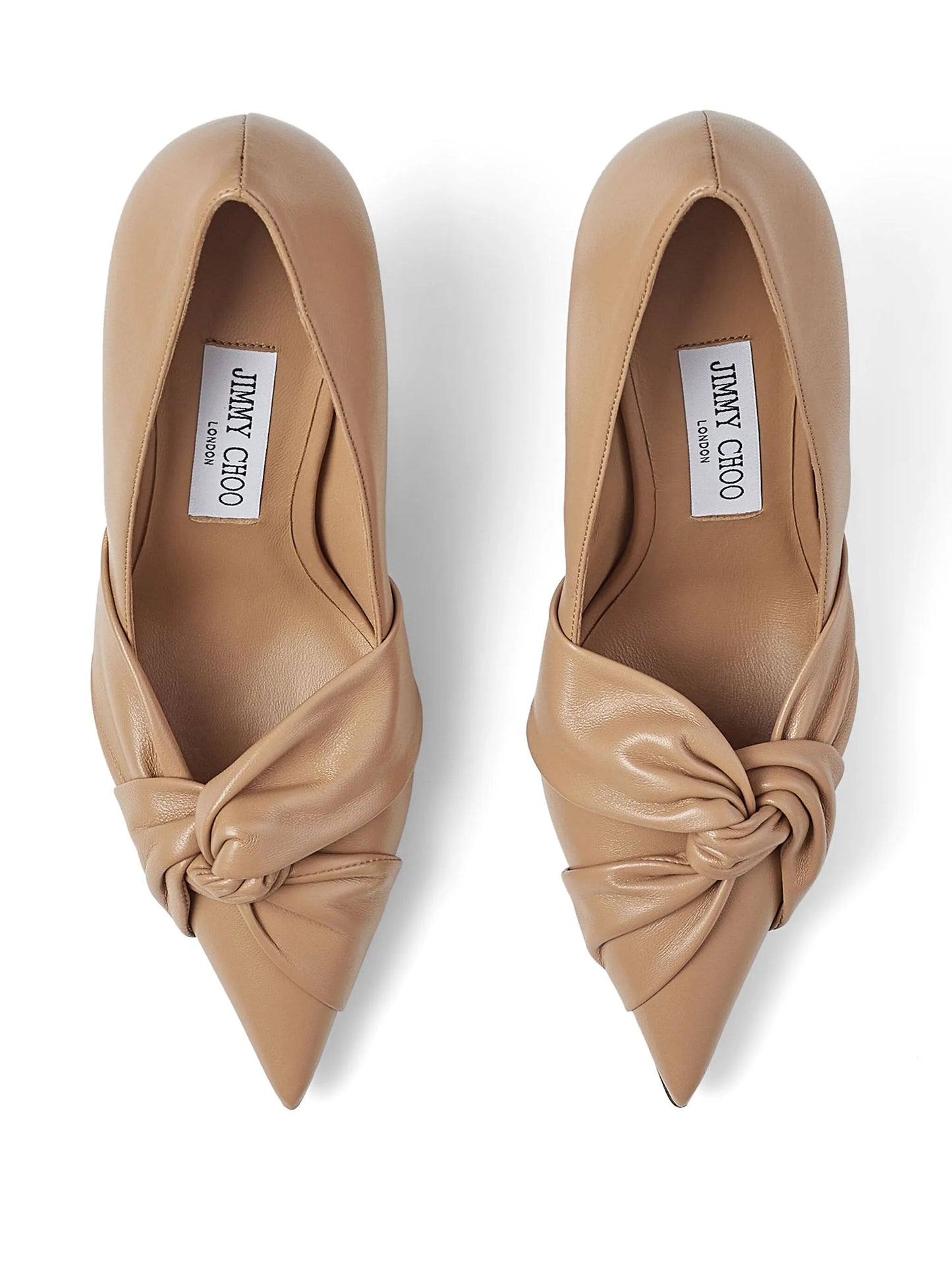 Hedera 90mm knot-detail pumps