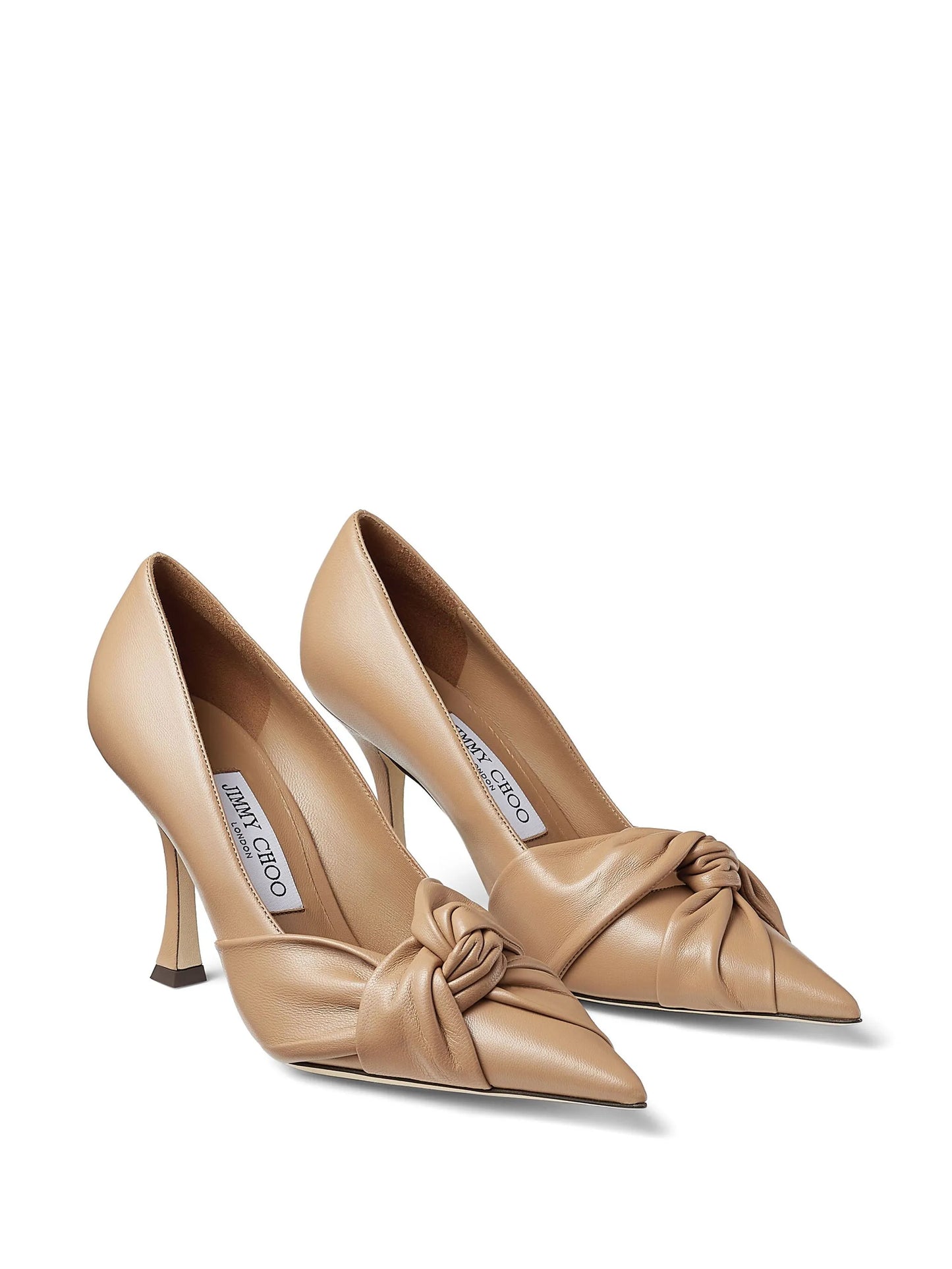 Hedera 90mm knot-detail pumps
