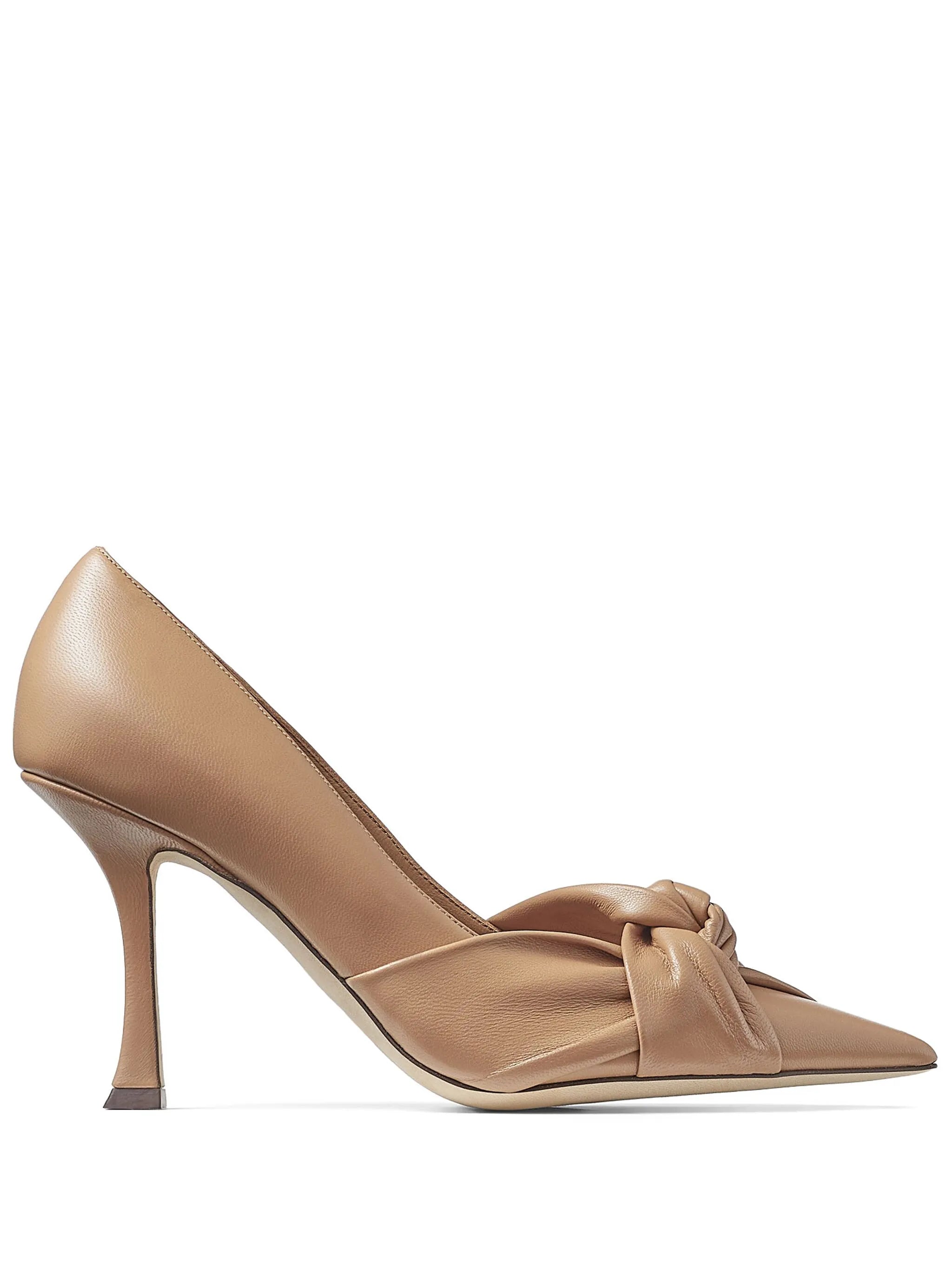 Hedera 90mm knot-detail pumps