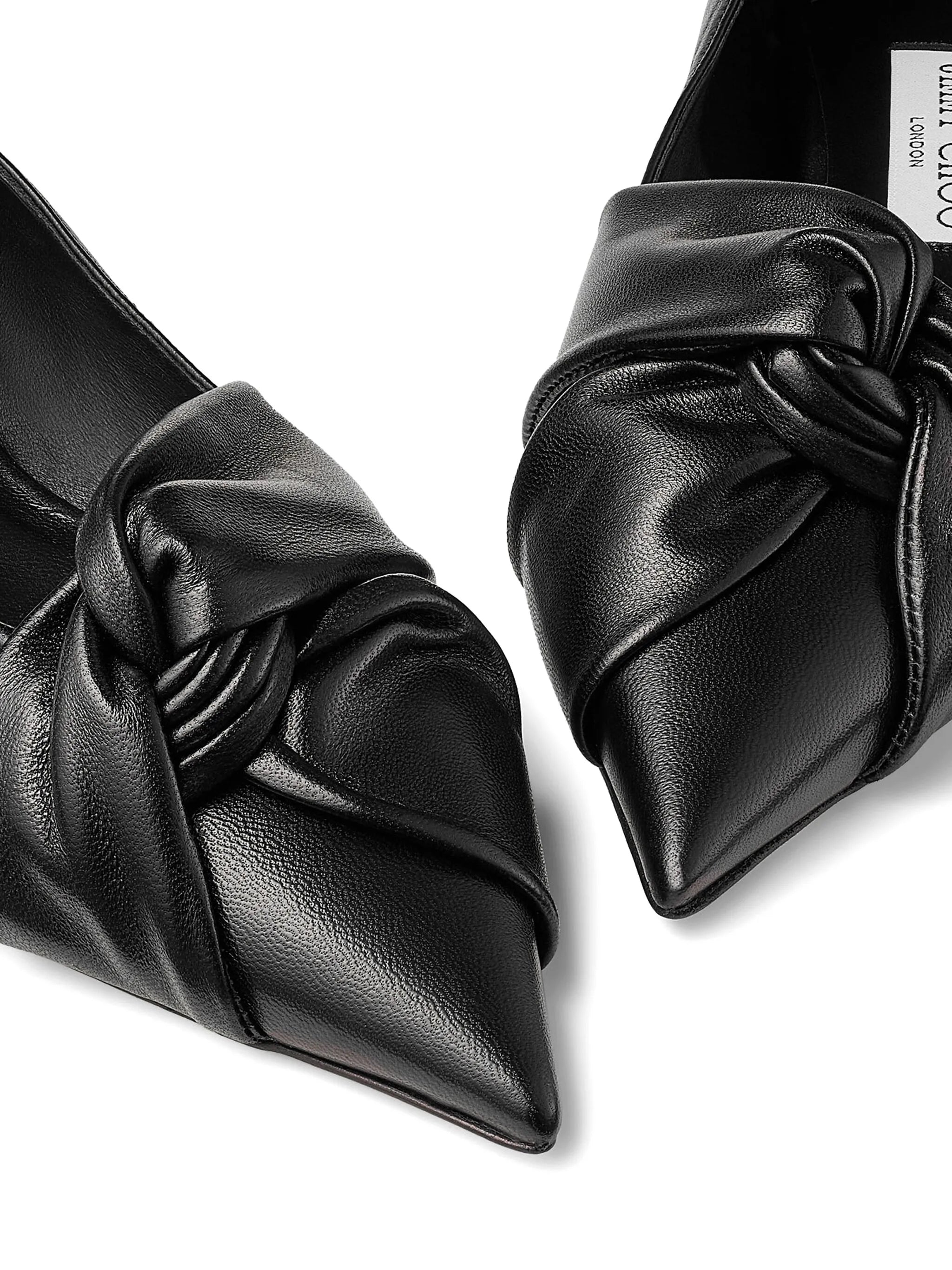 Hedera knot-detail ballerina shoes