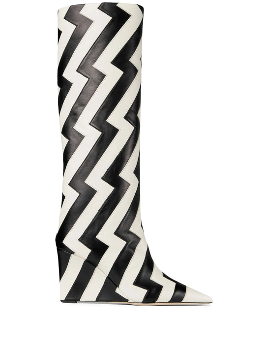Blake 85mm leather boots