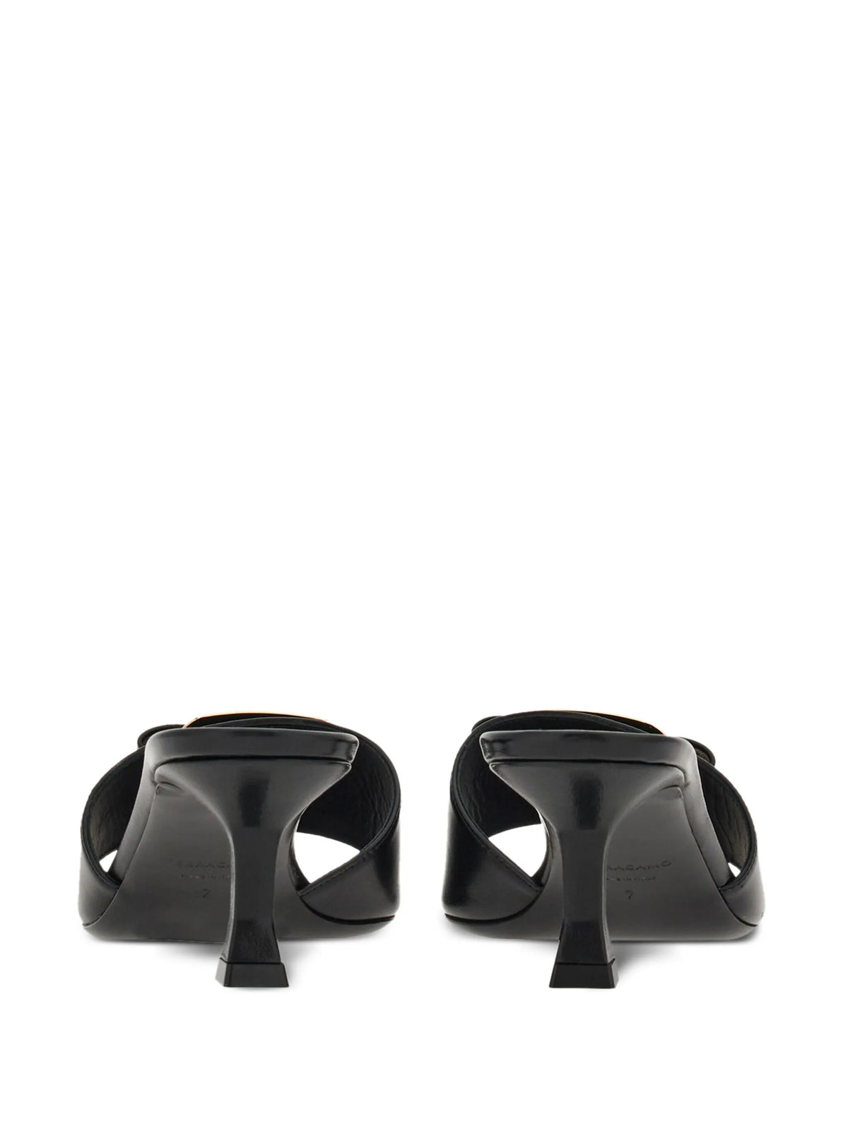 55mm bow-detailing leather mules