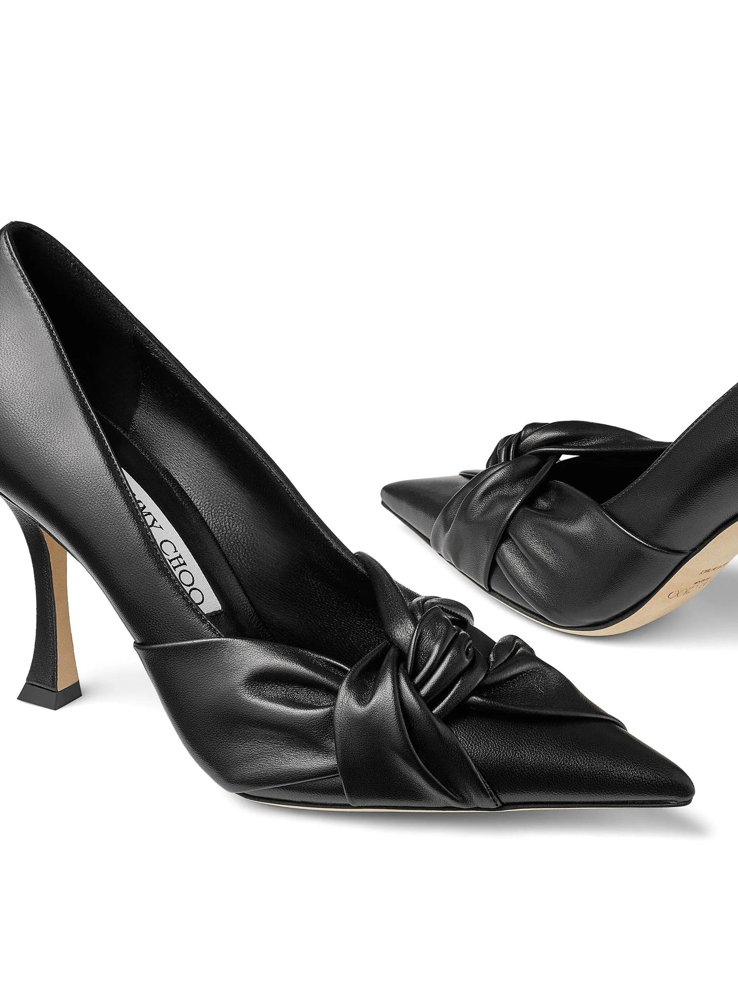 Hedera 90mm knot-detail pumps