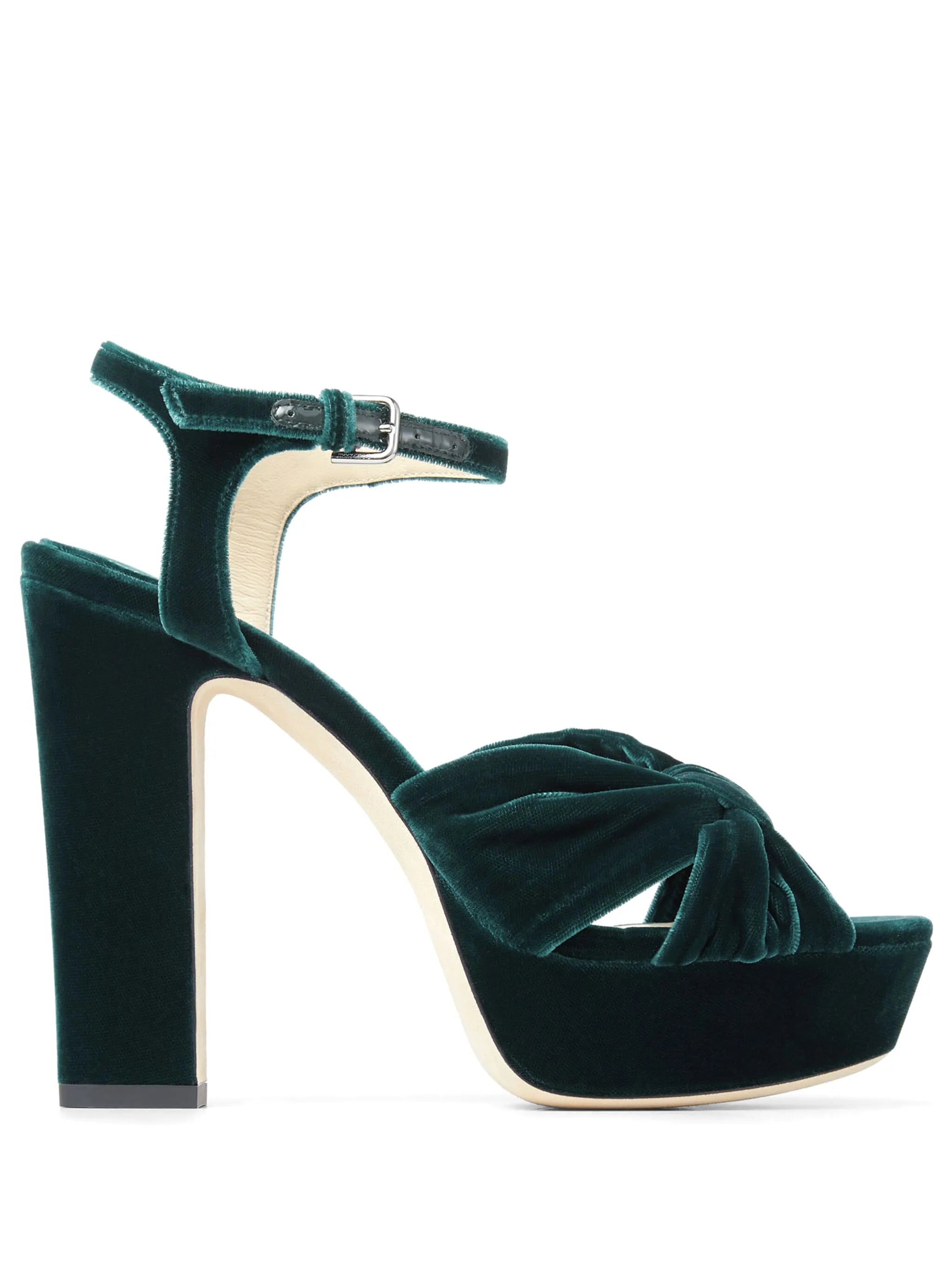 Heloise 120mm velvet pumps