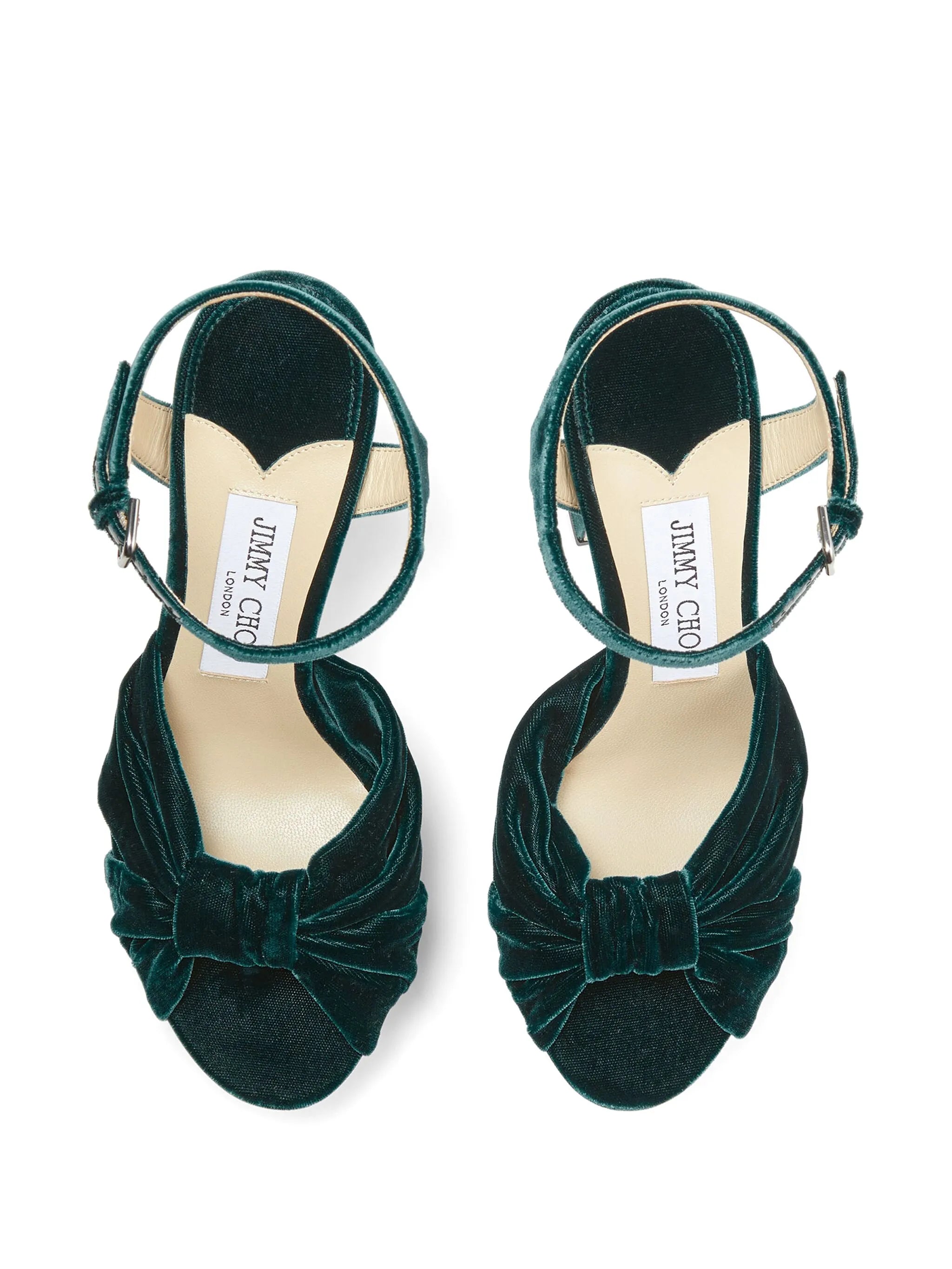 Heloise 120mm velvet pumps
