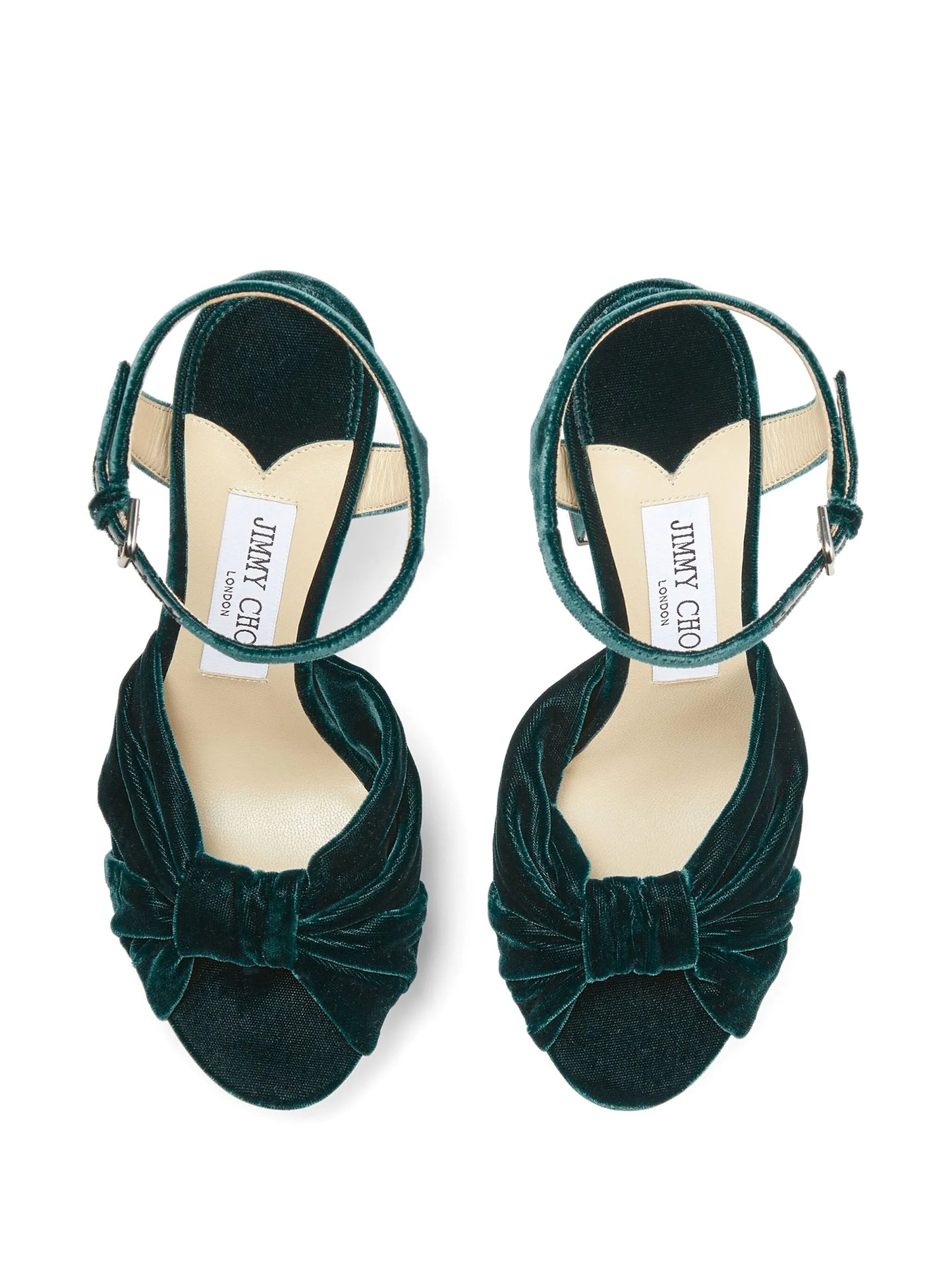 Heloise 120mm velvet pumps