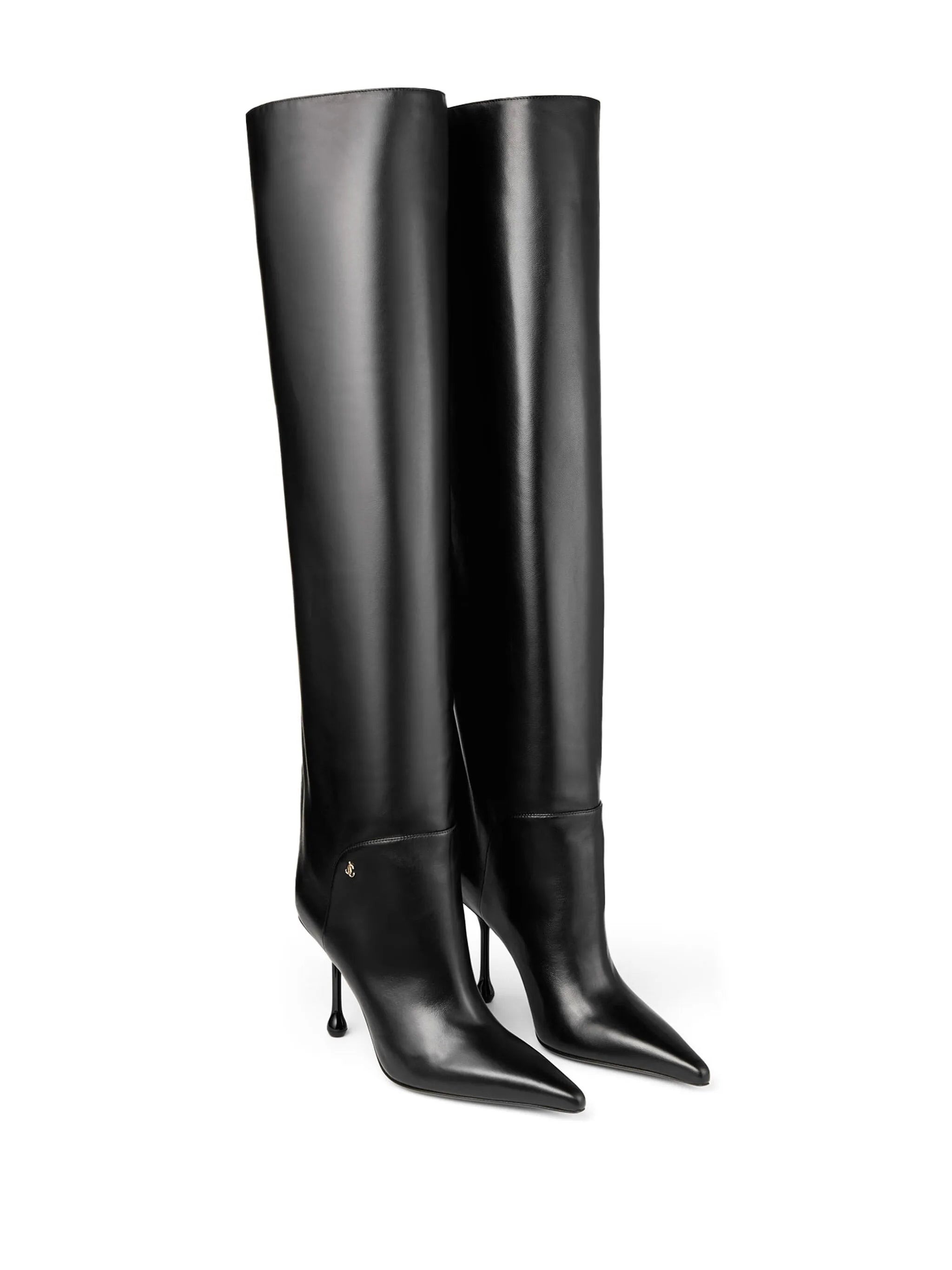 Cycas 95mm knee-high leather boots