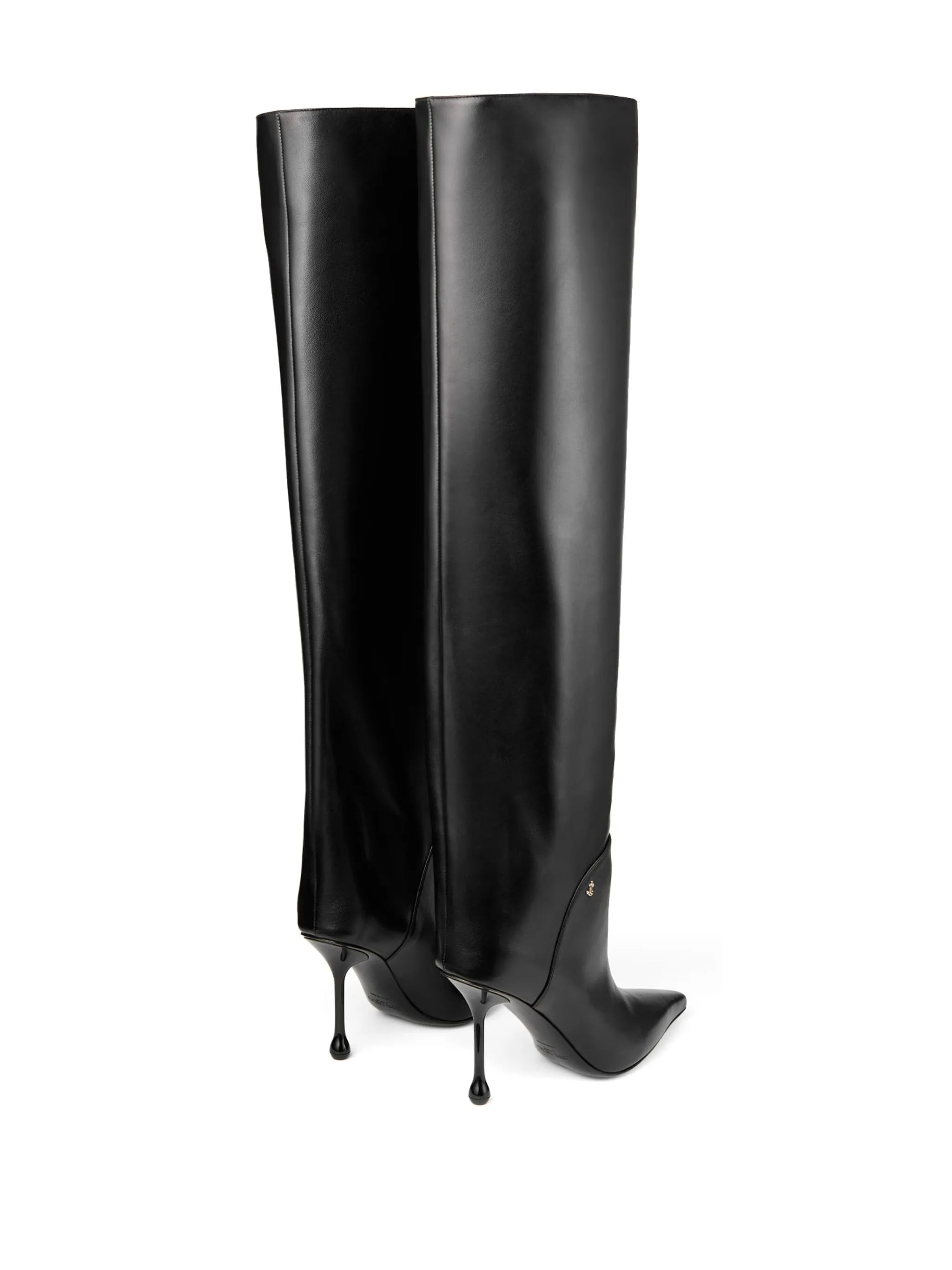 Cycas 95mm knee-high leather boots