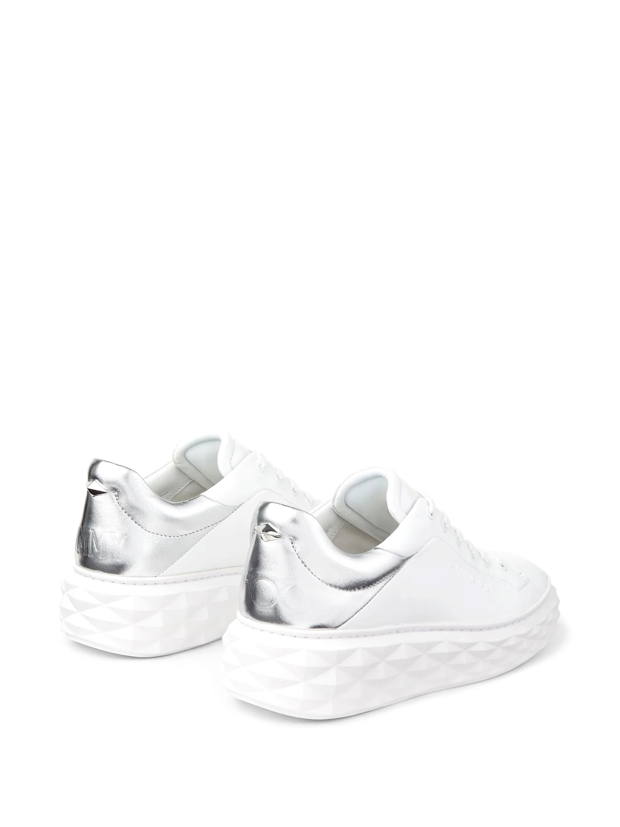 Diamond Maxi/F II leather sneakers