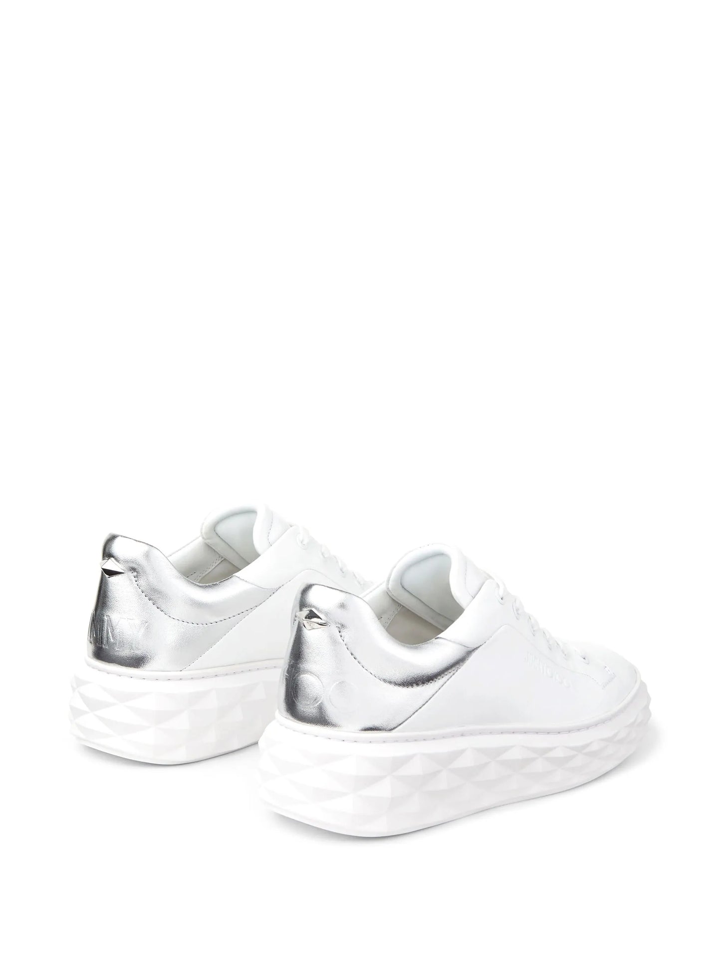 Diamond Maxi/F II leather sneakers