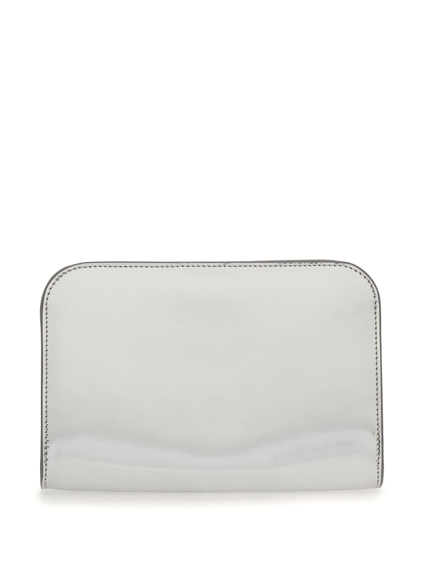 mini Diana metallic-finish clutch