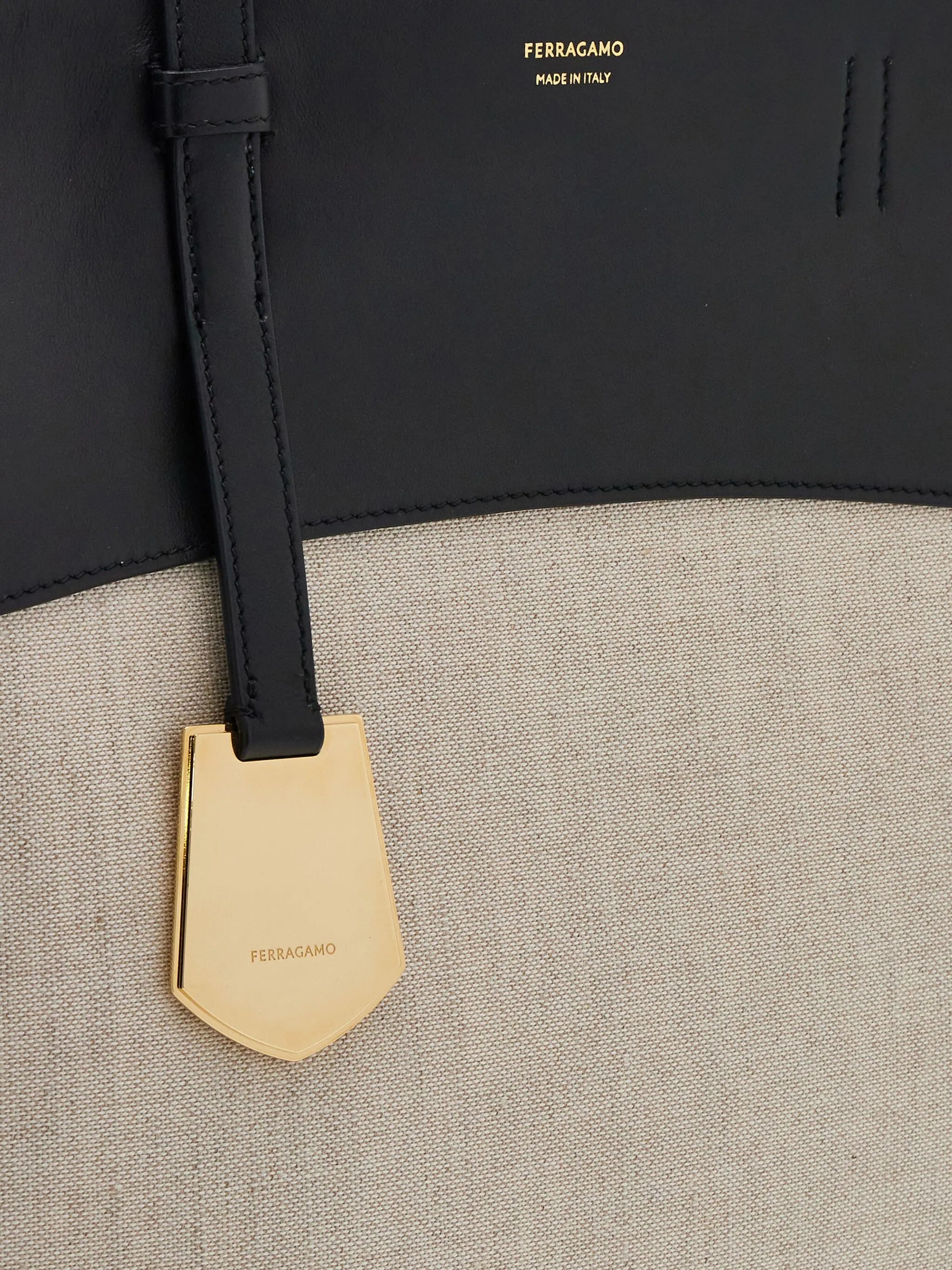 medium Charming logo-stamp tote bag