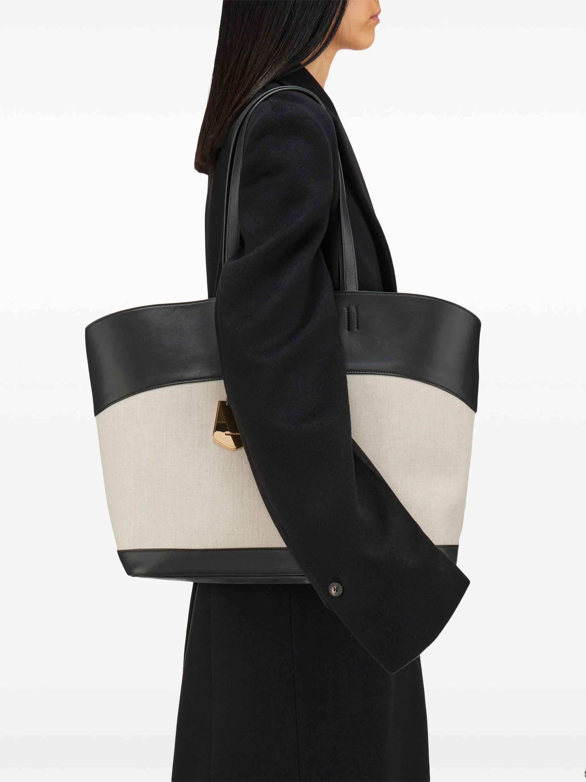 medium Charming logo-stamp tote bag
