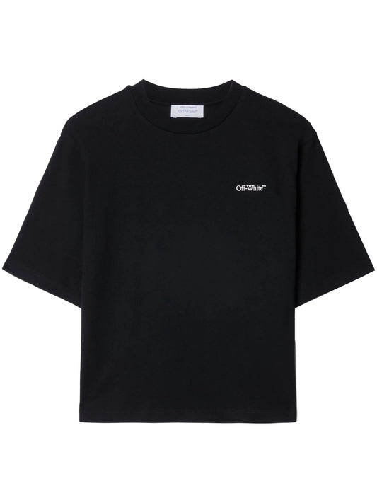 Arrows-print cotton T-shirt