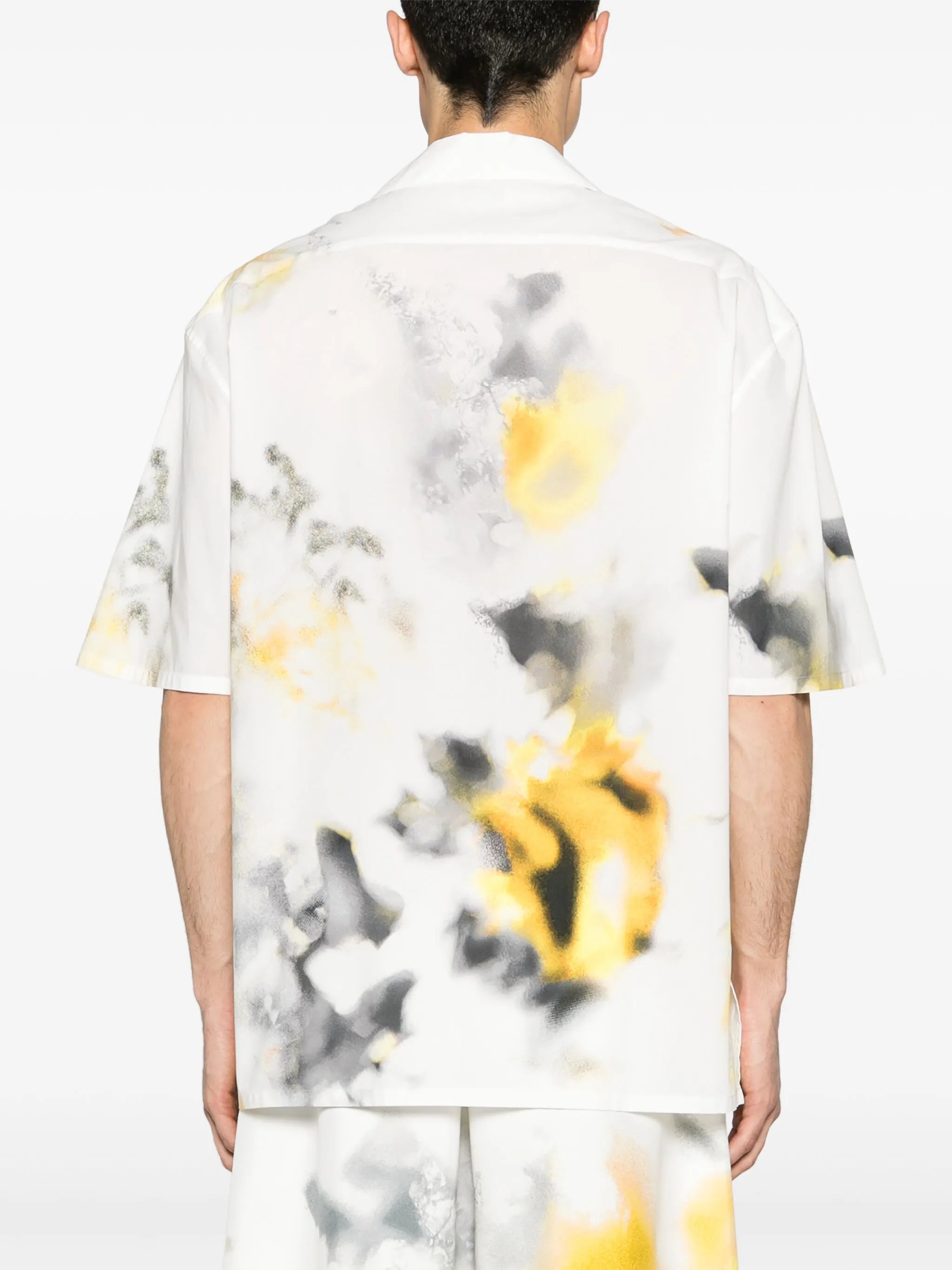 tie-dye cotton shirt
