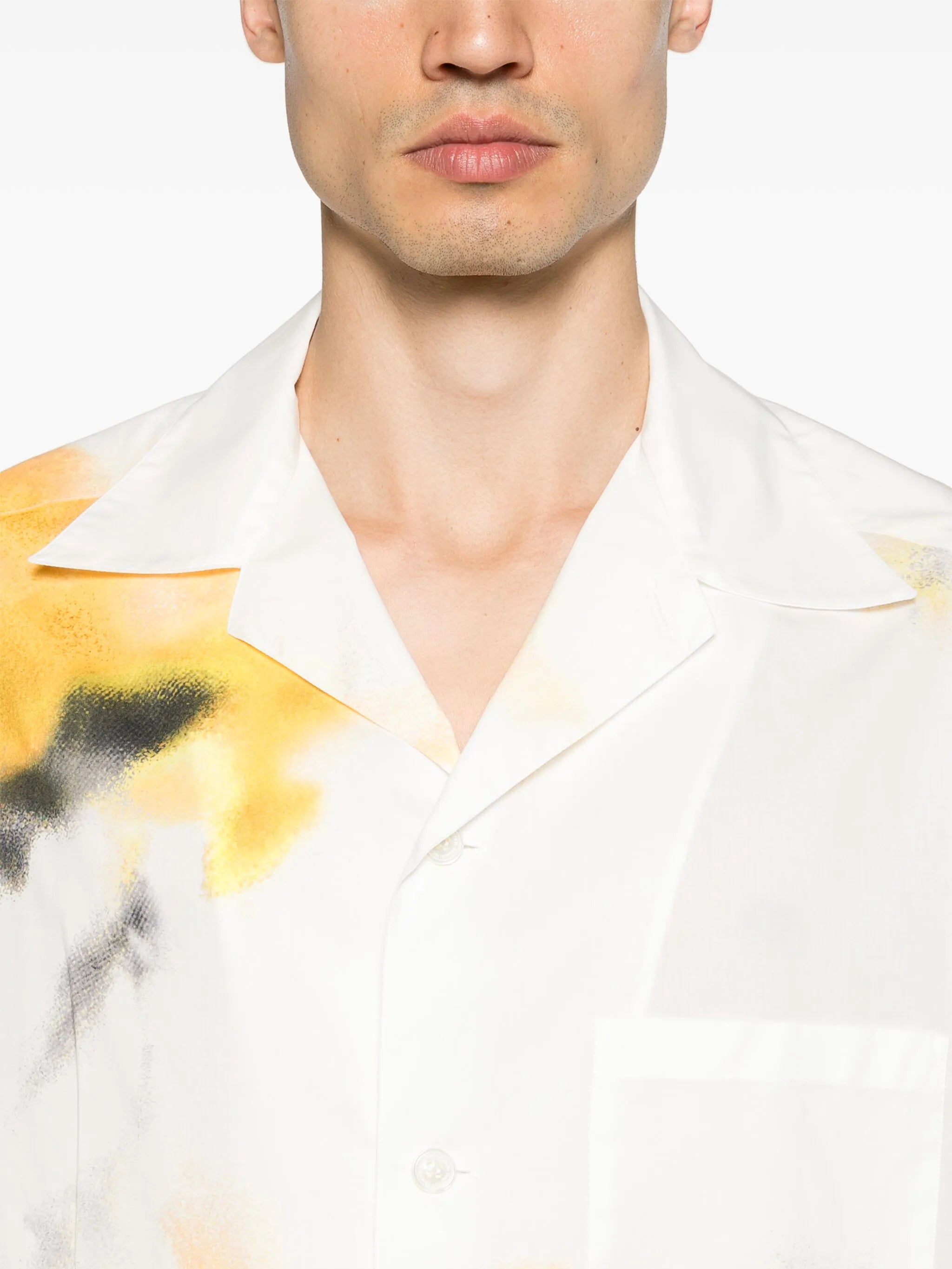 tie-dye cotton shirt