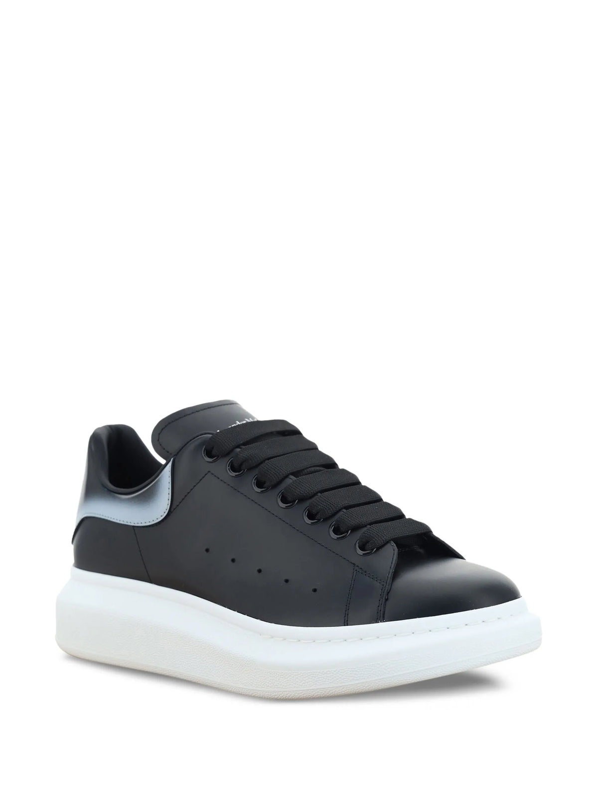 Oversized leather sneakers