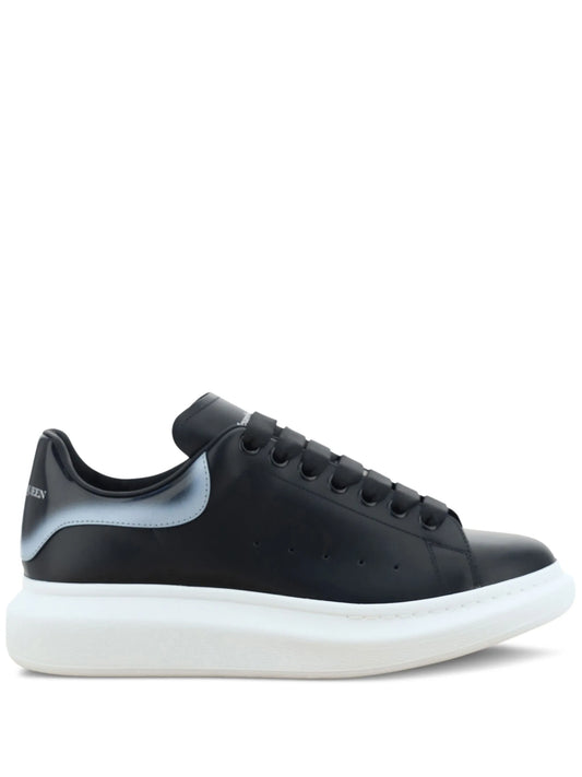 Oversized leather sneakers