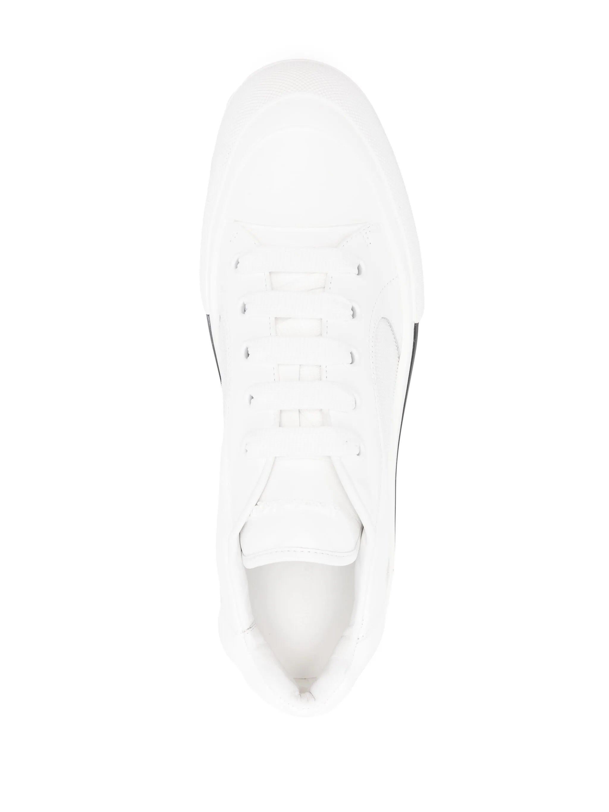 Skate Deck Plimsoll leather sneakers