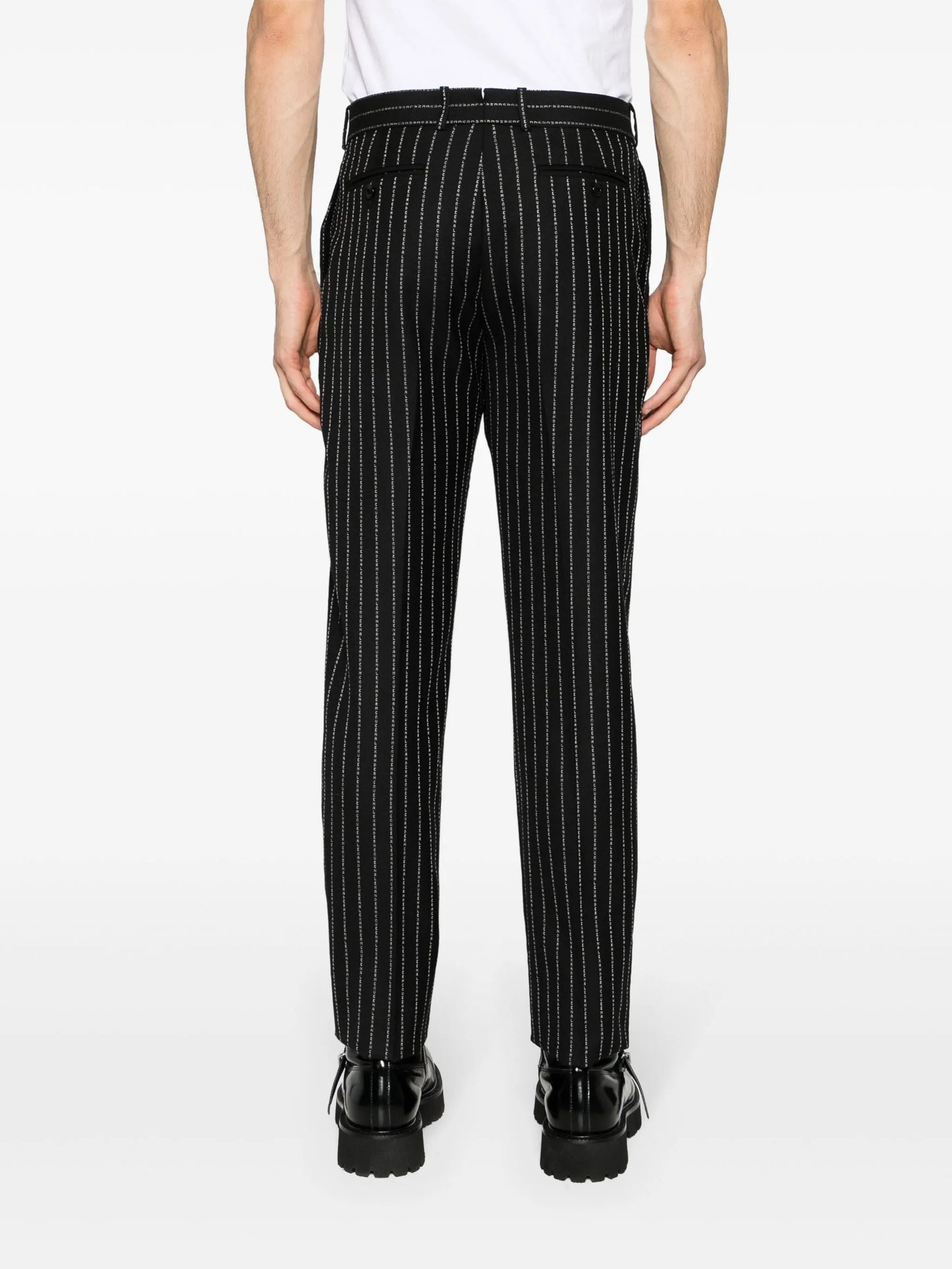 tailored cigarette trousers