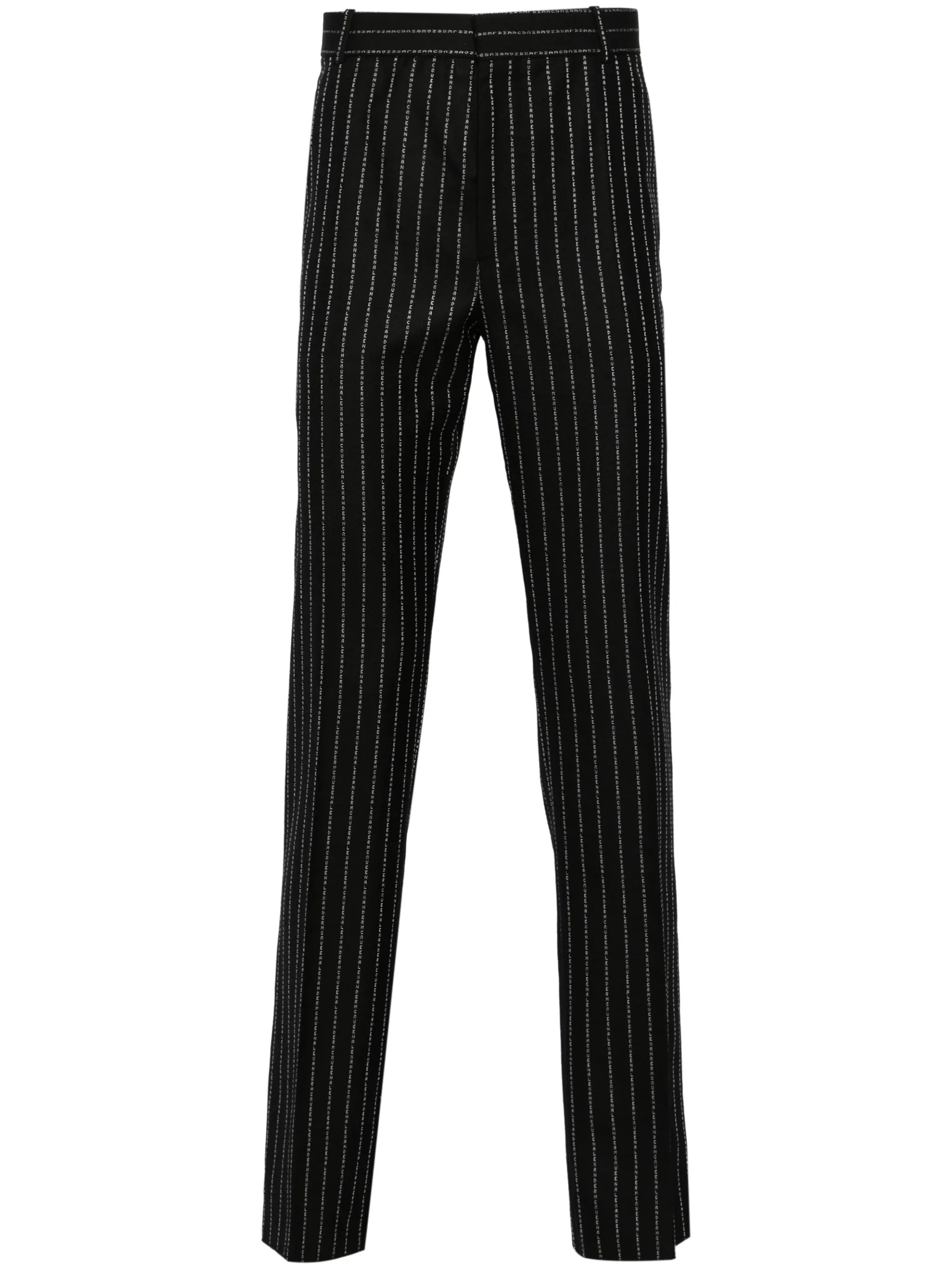 tailored cigarette trousers