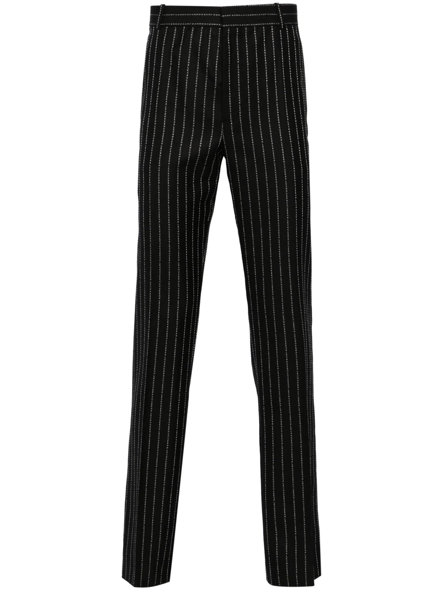 tailored cigarette trousers