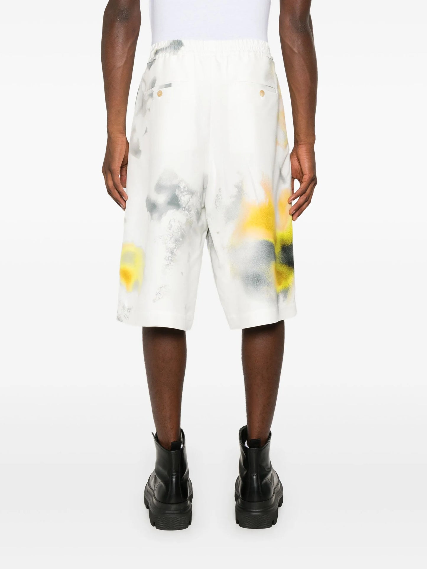 Obscured Flower shorts