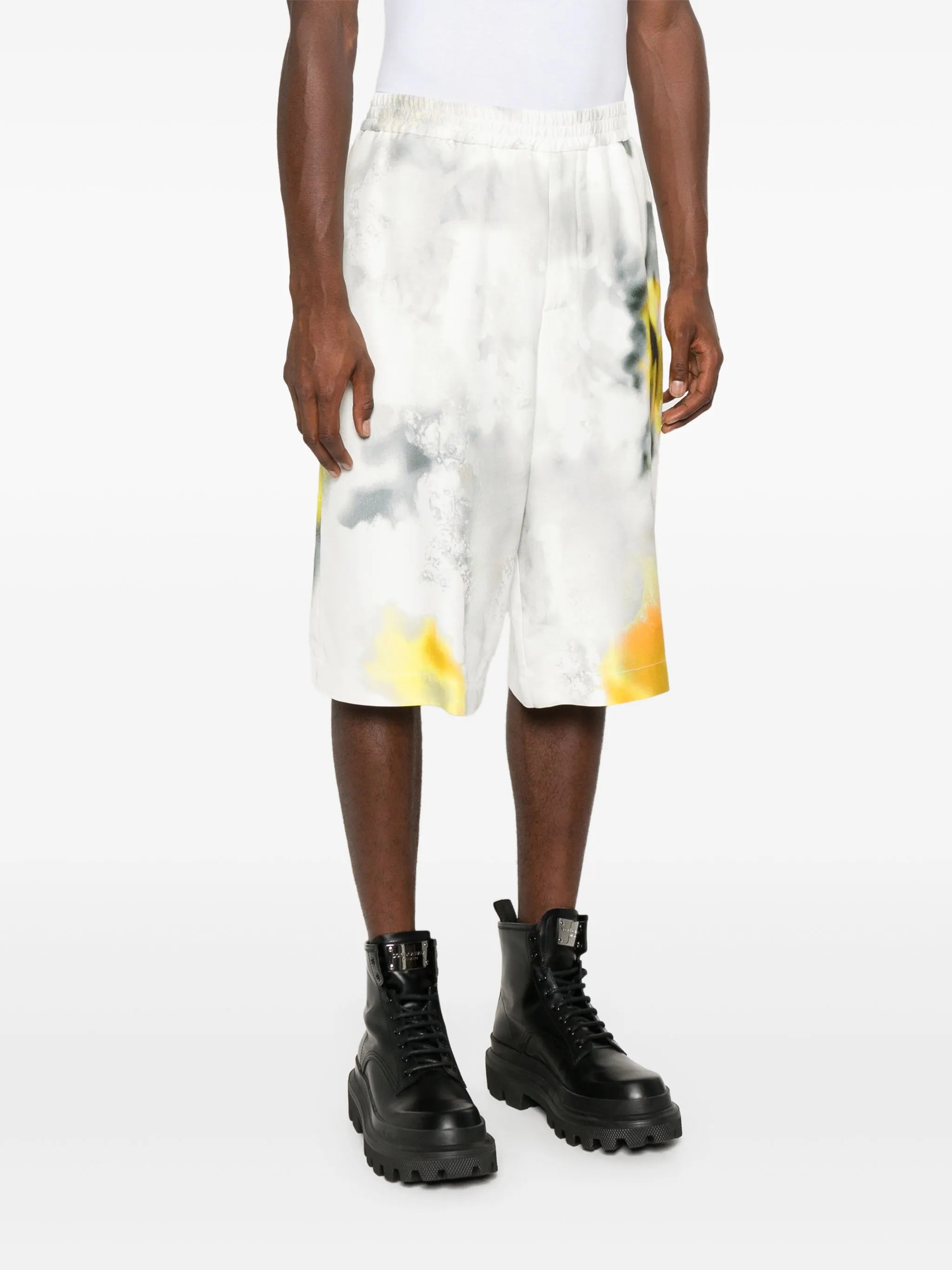 Obscured Flower shorts