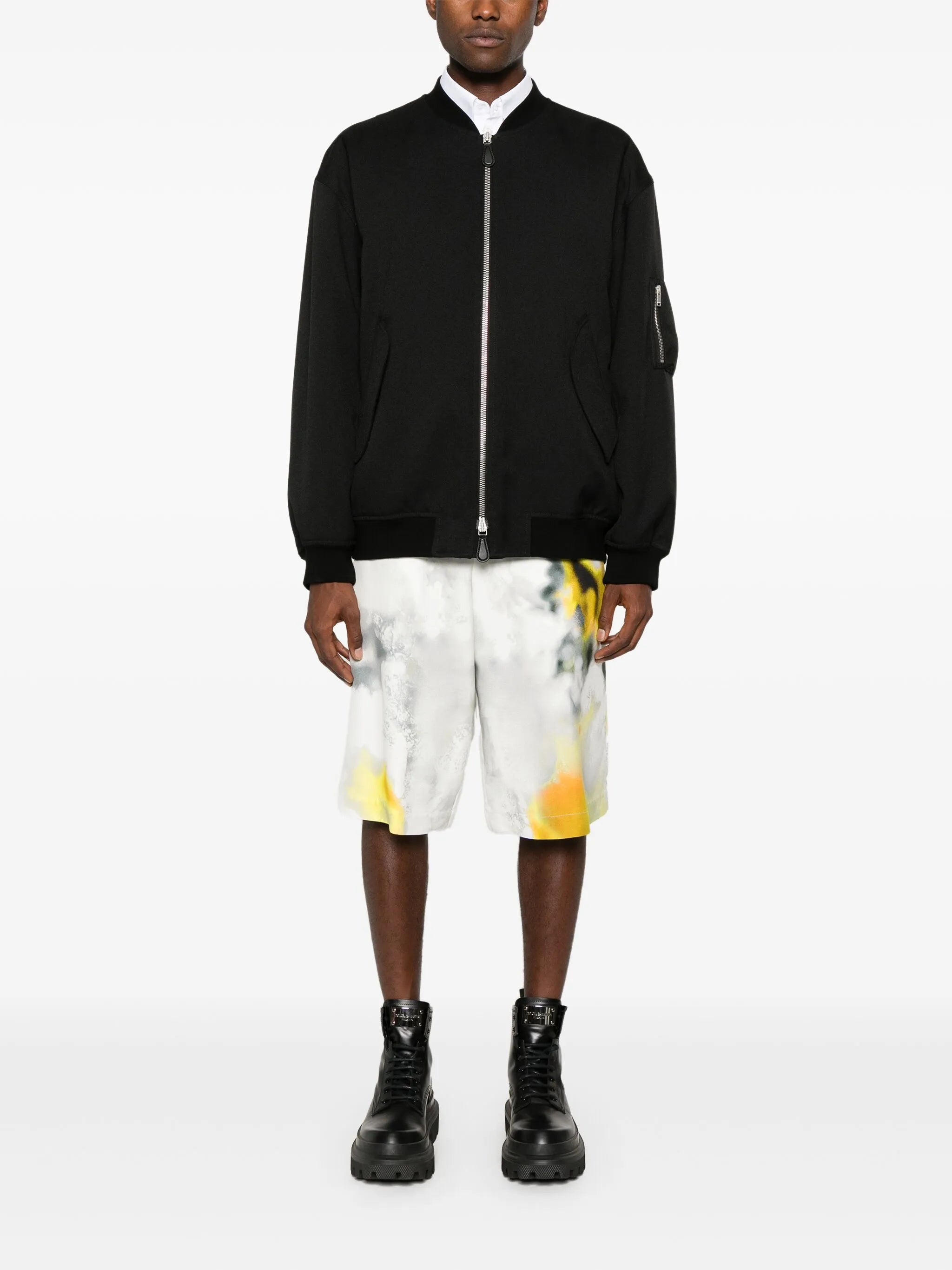 Obscured Flower shorts