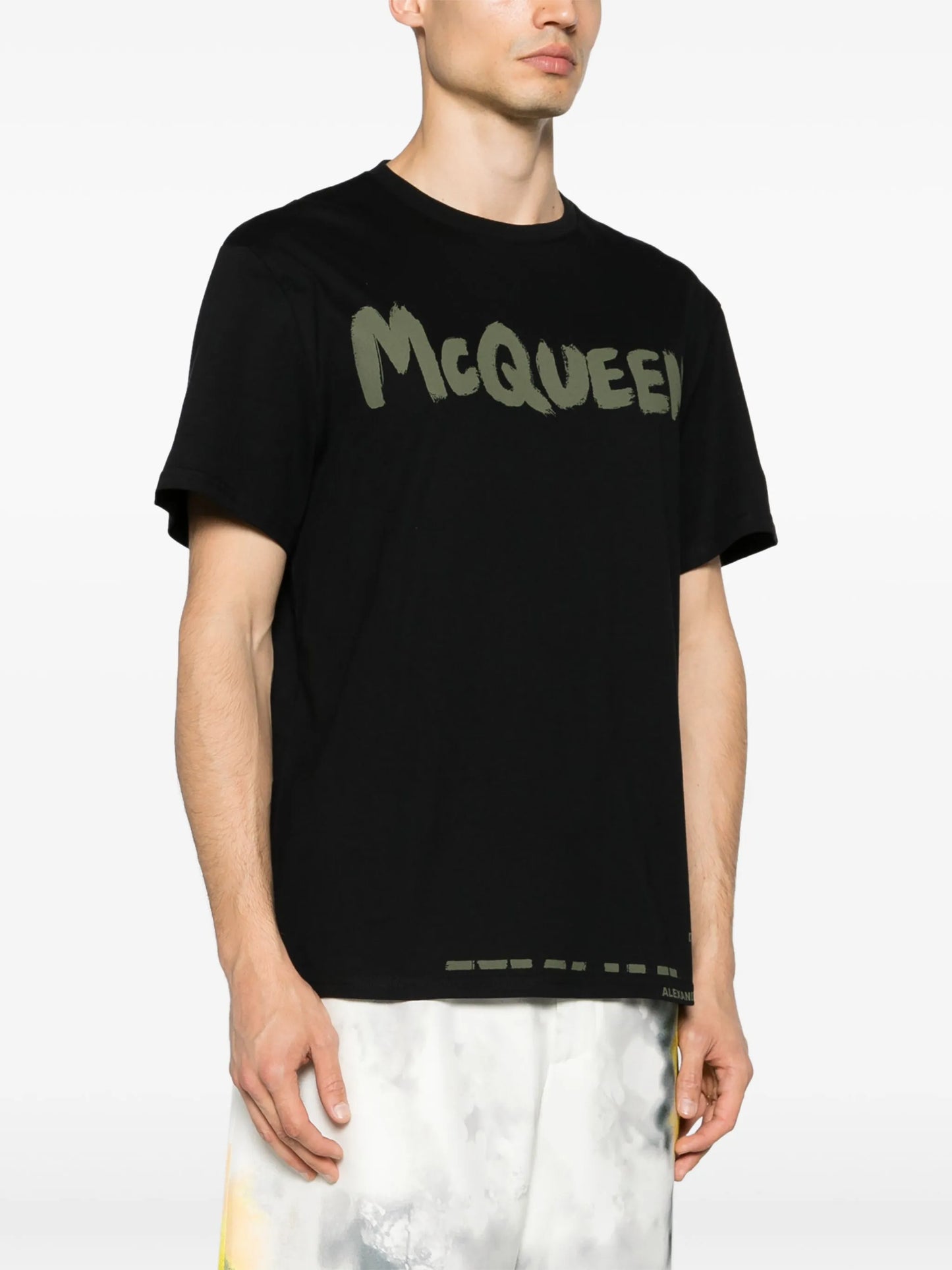 logo-print cotton T-shirt