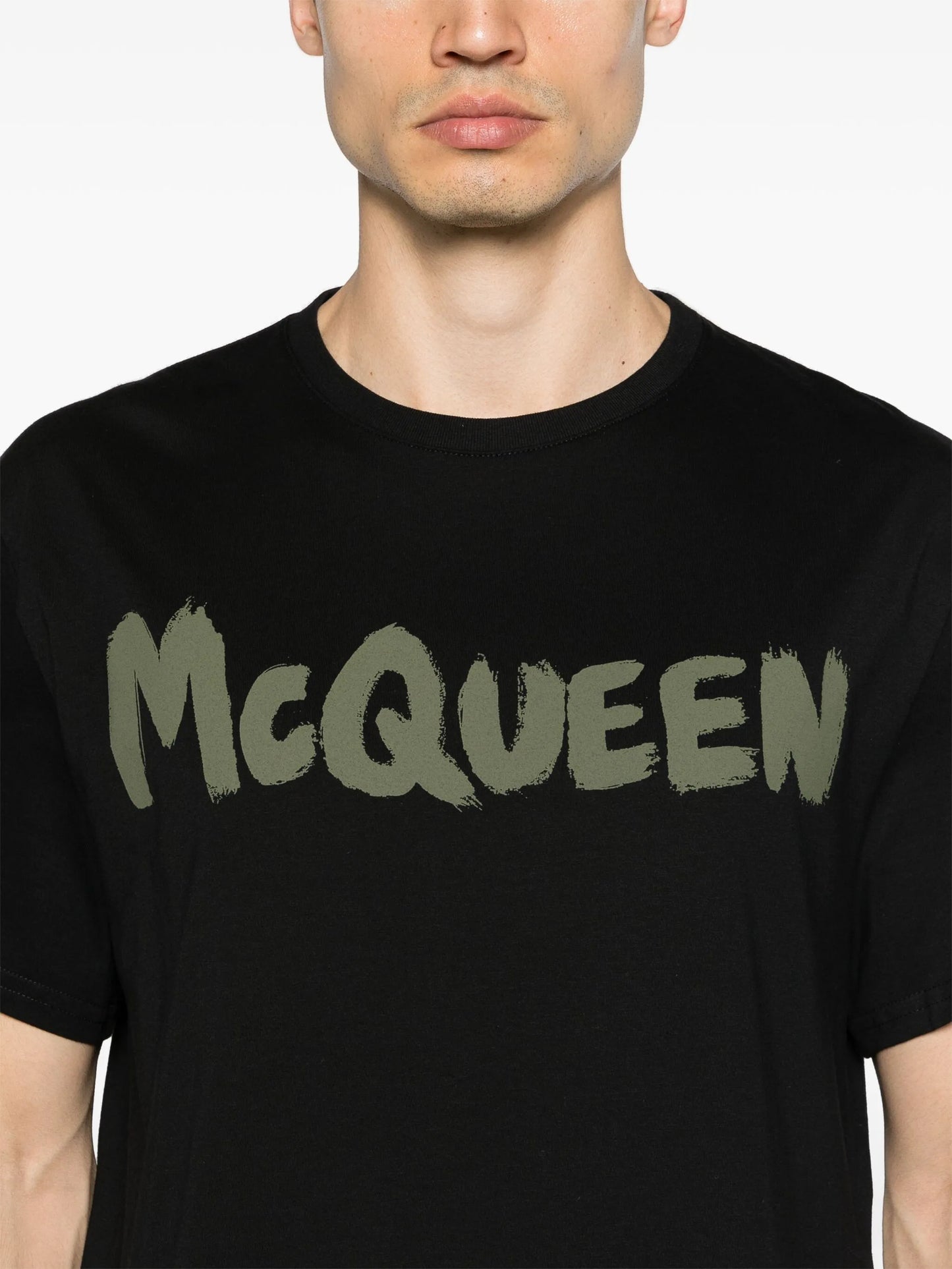 logo-print cotton T-shirt