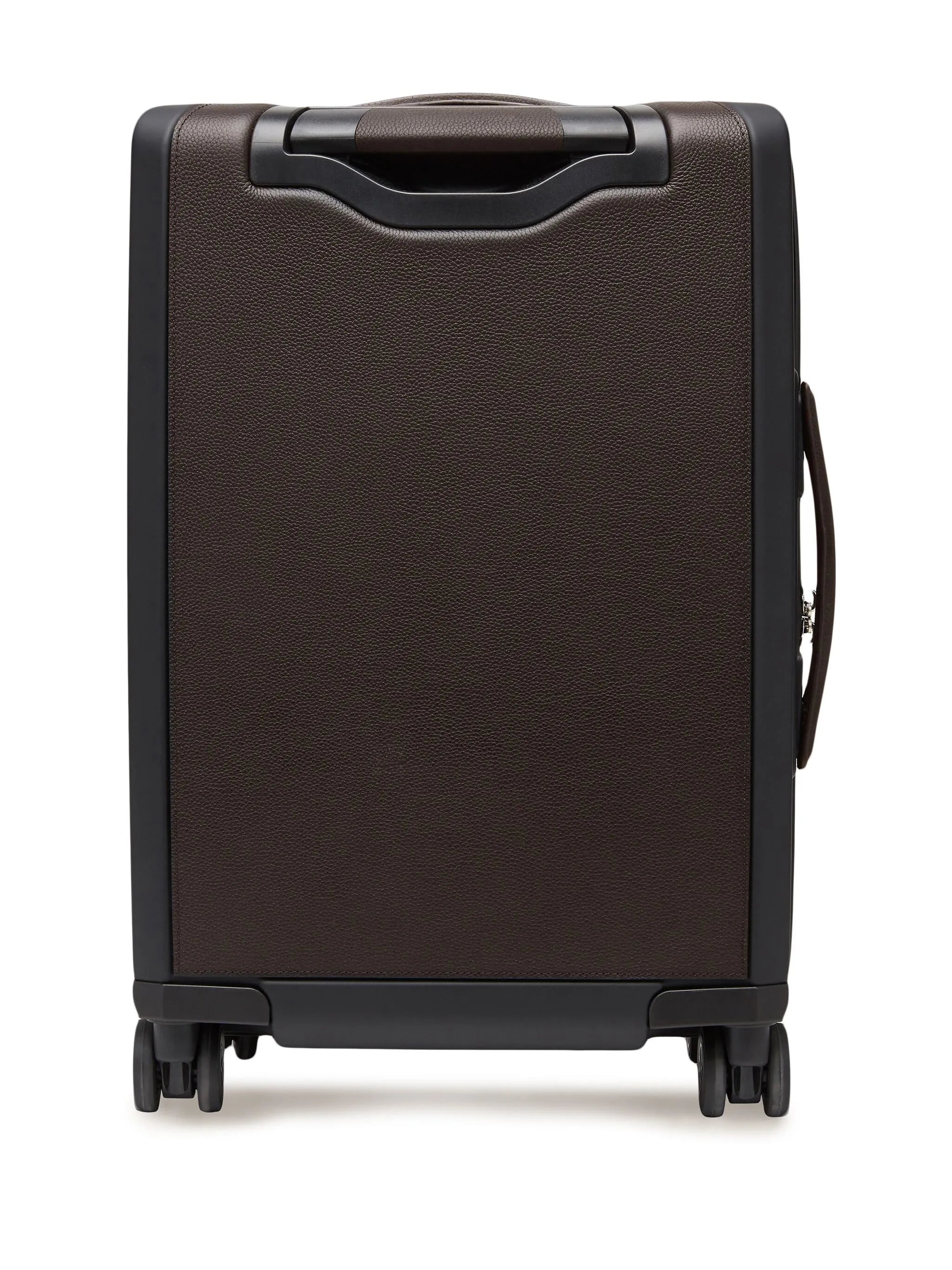 Gancini-embossed leather luggage