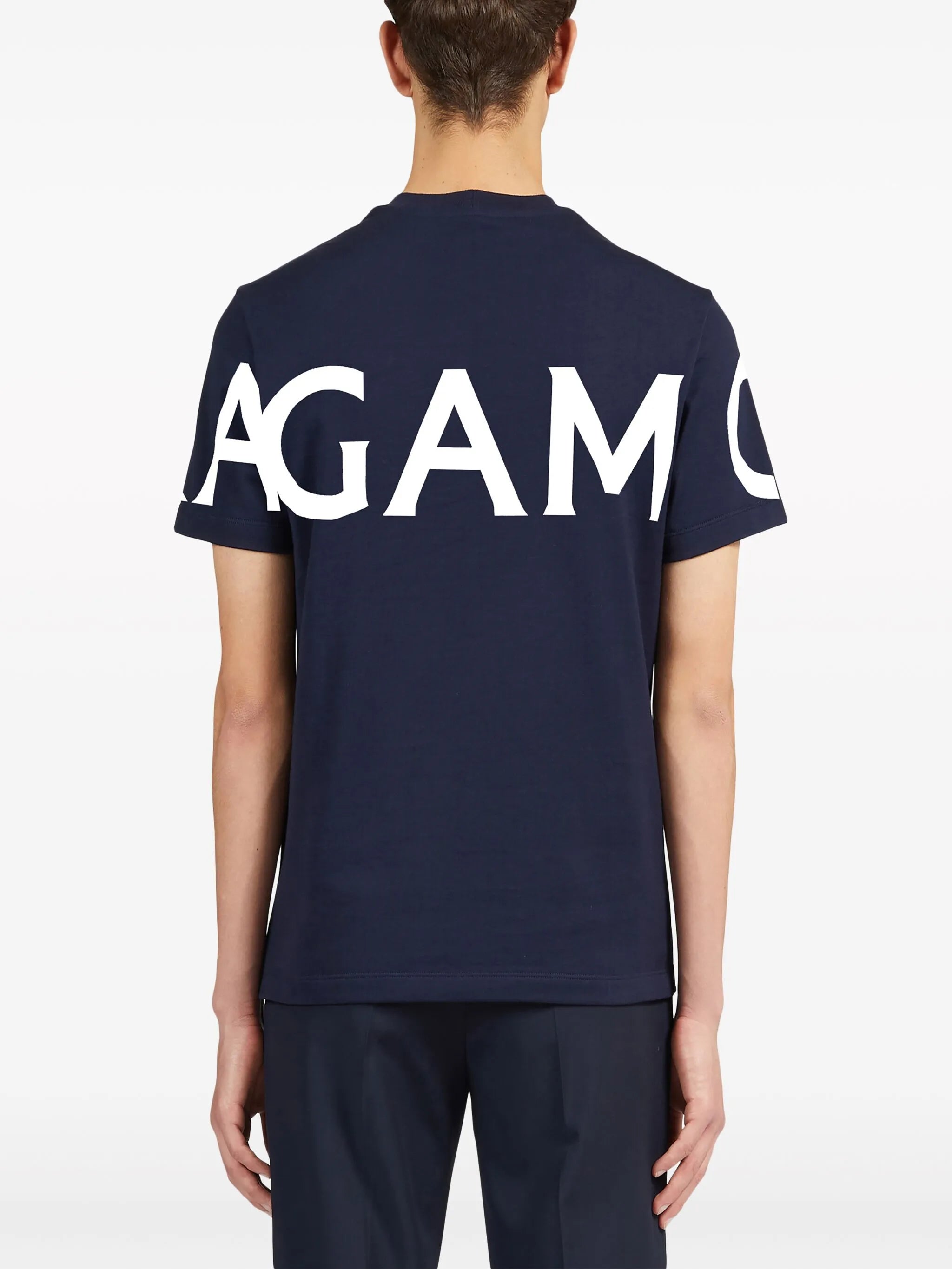 logo-print cotton T-shirt