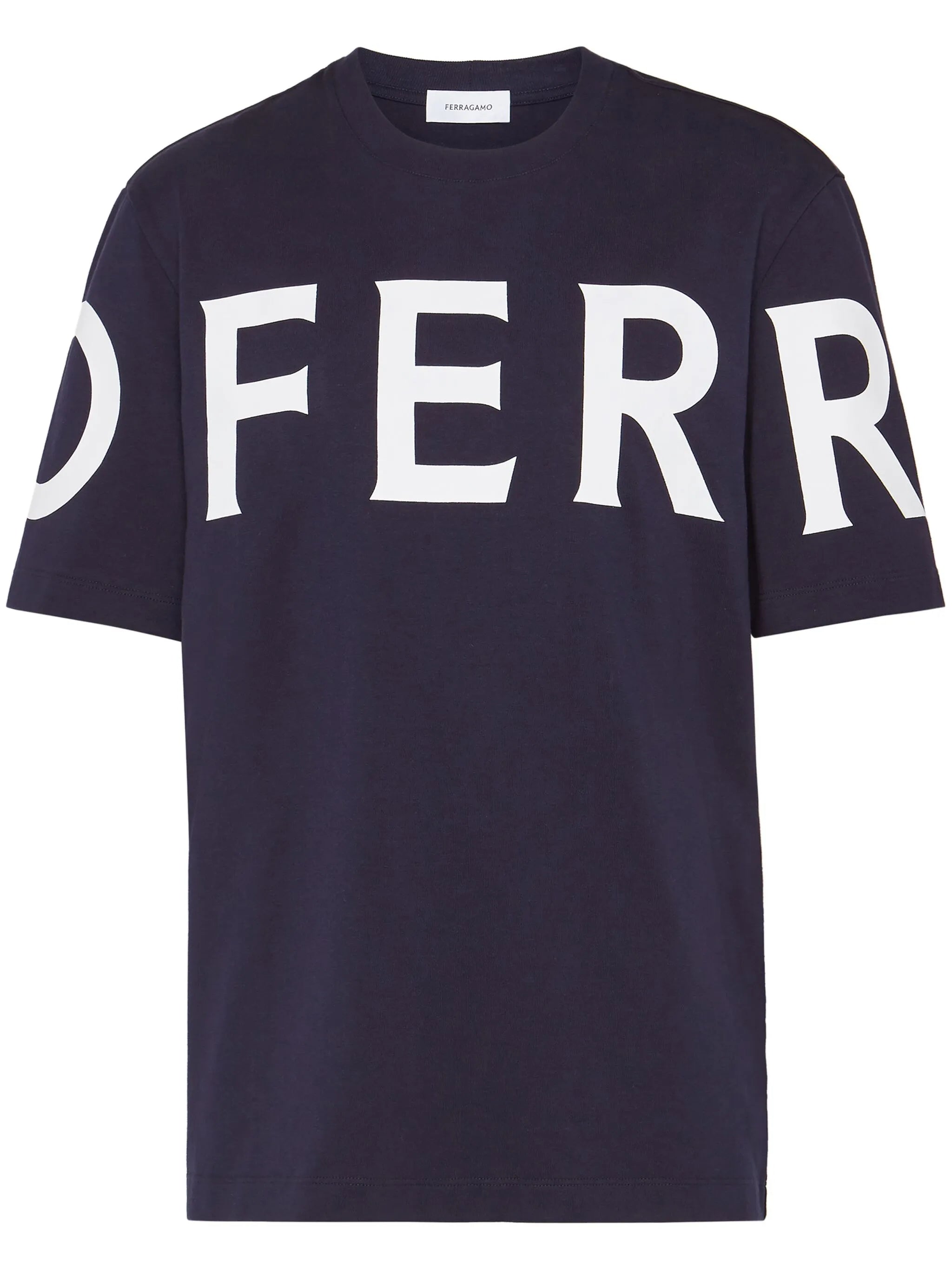 logo-print cotton T-shirt