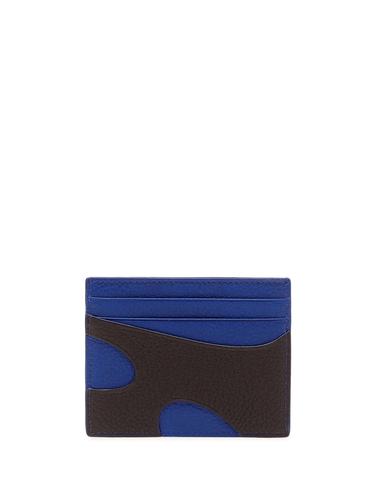 colour-block cut-out cardholder