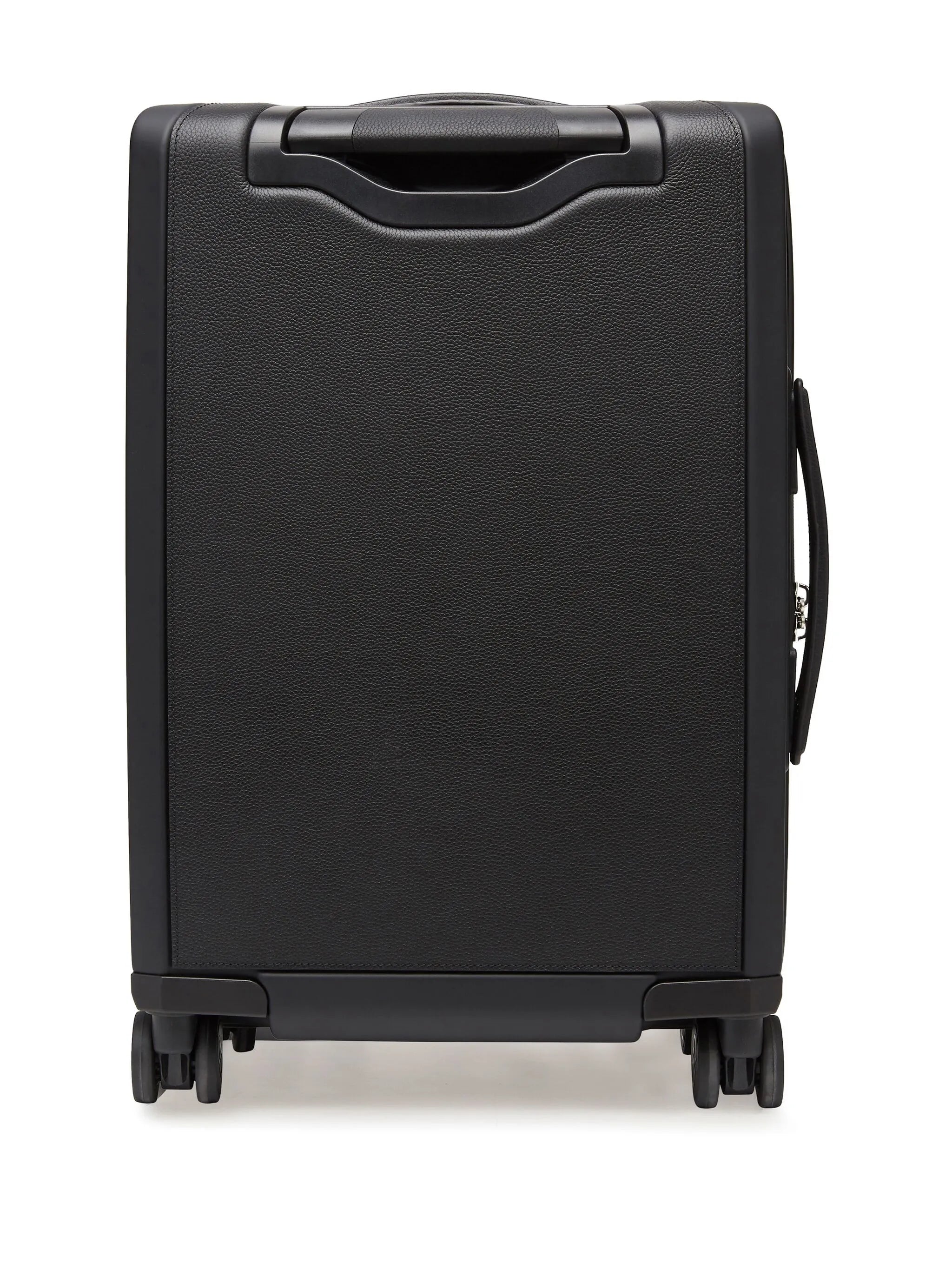 Gancini embossed leather luggage