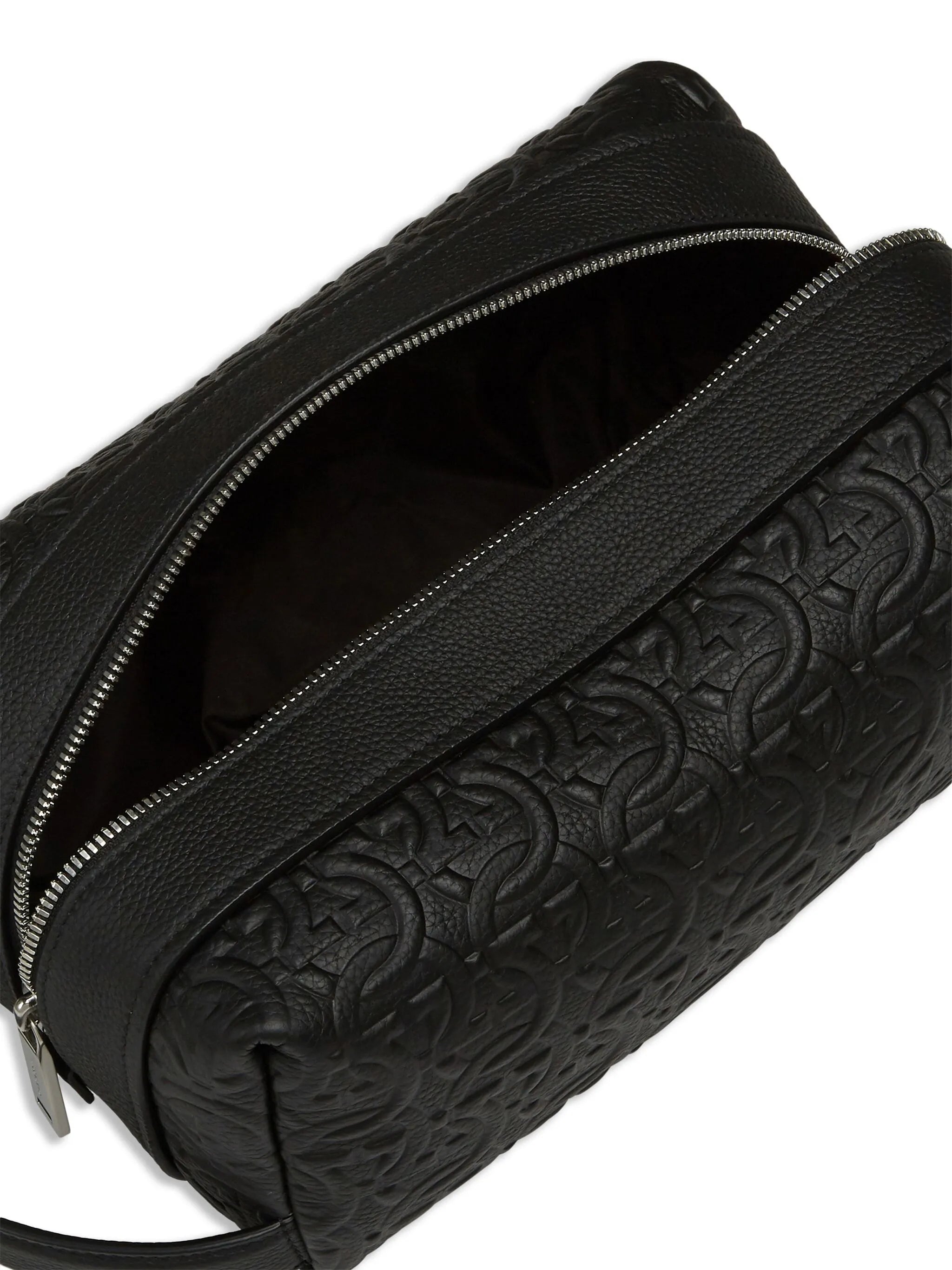 Gancini Dopp leather wash bag