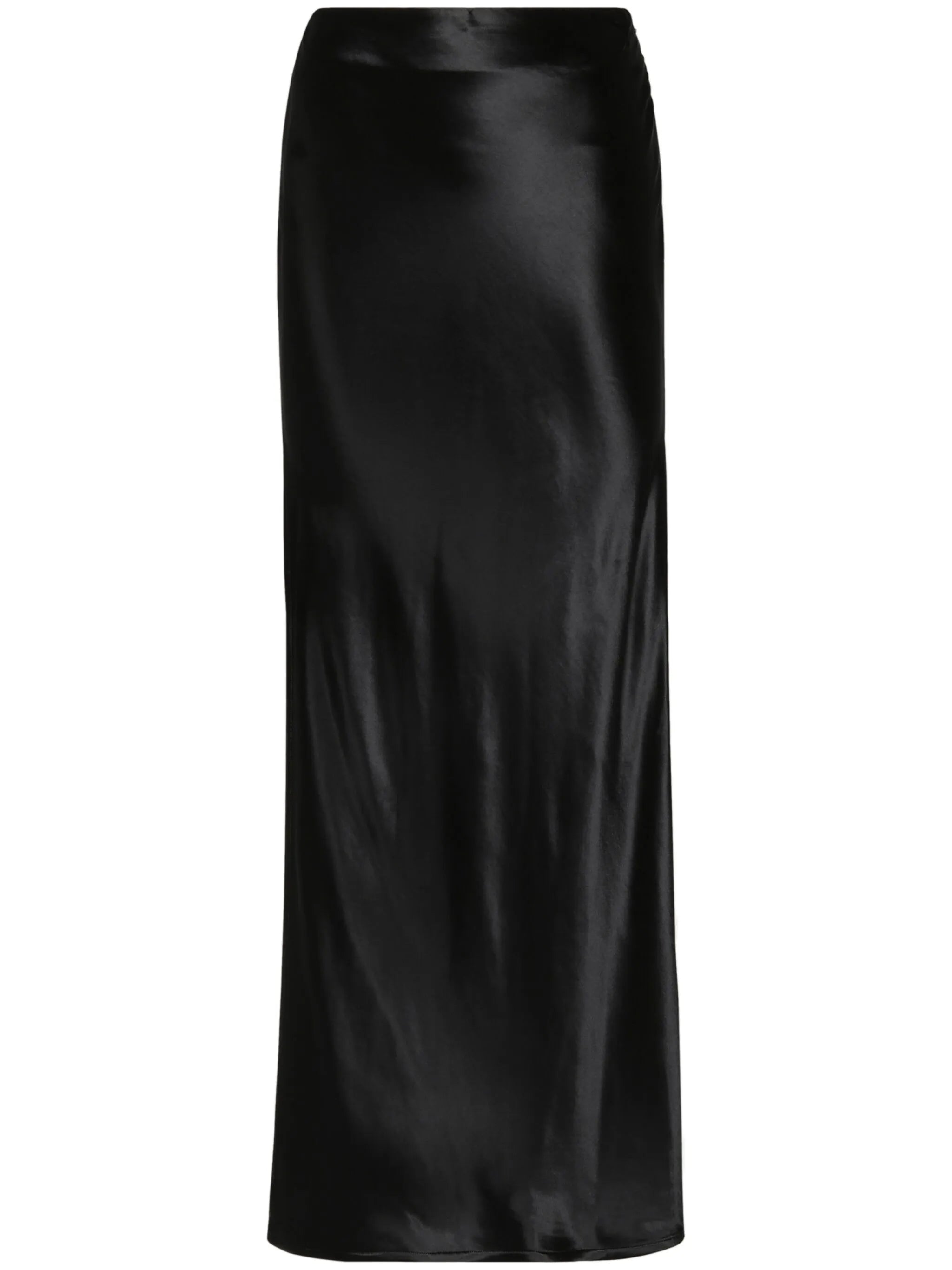 satin maxi skirt